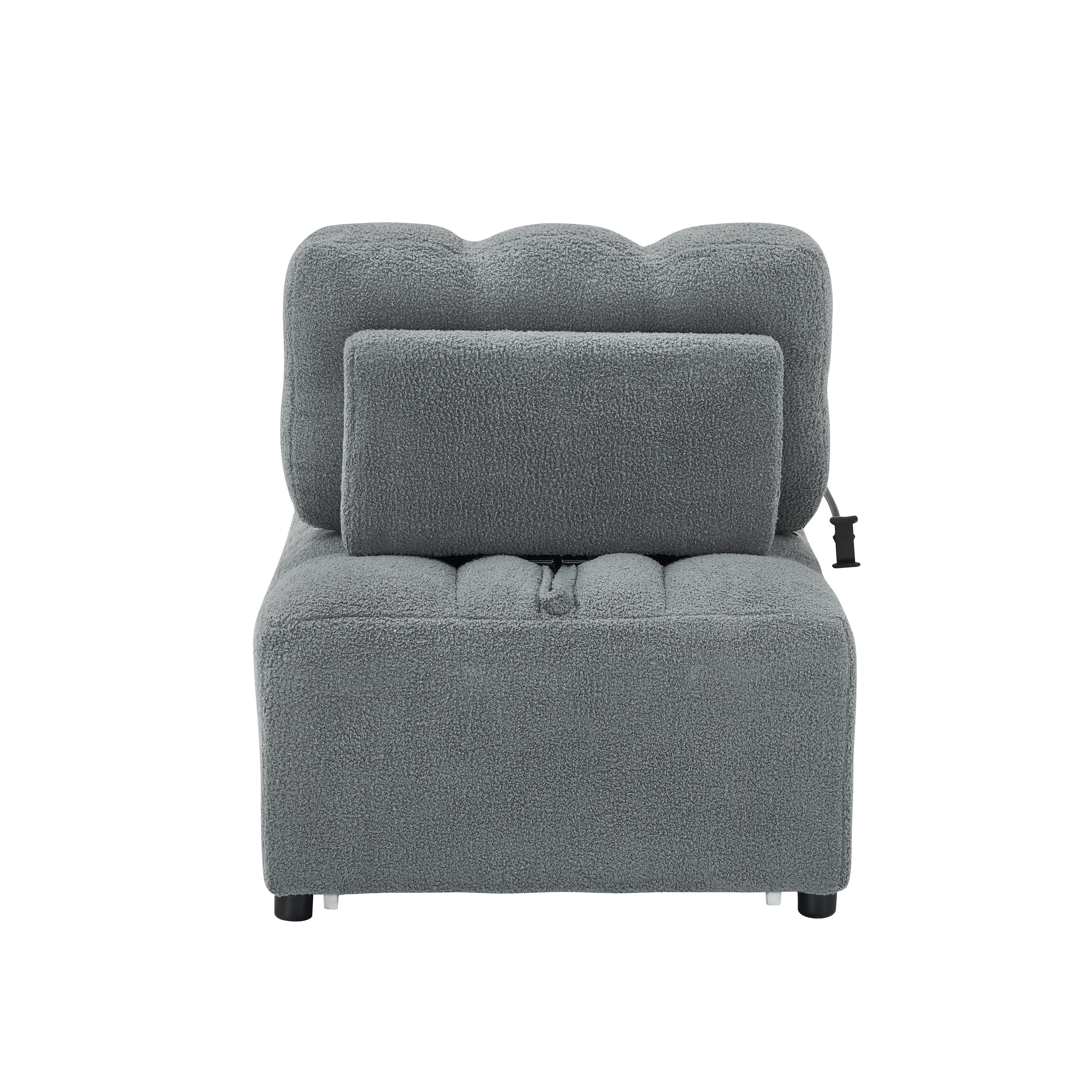 40.2-Inch Convertible Sofa Bed for Living Room or Office Use
