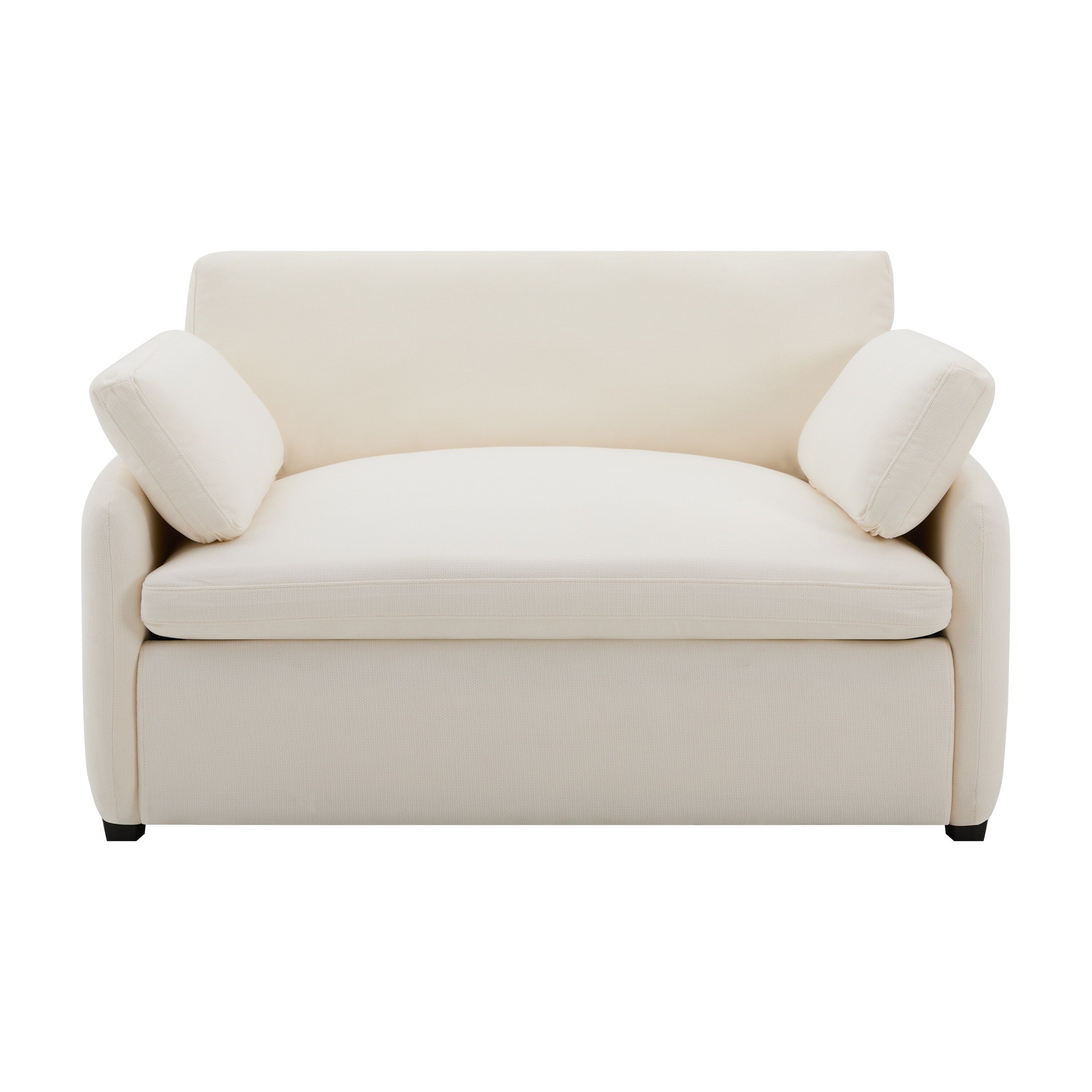 50*43 Oversized Chenille Single Sofa Chair,Wide and Deep Seat Accent Chair,Modern Upholstered Comfy Armchair