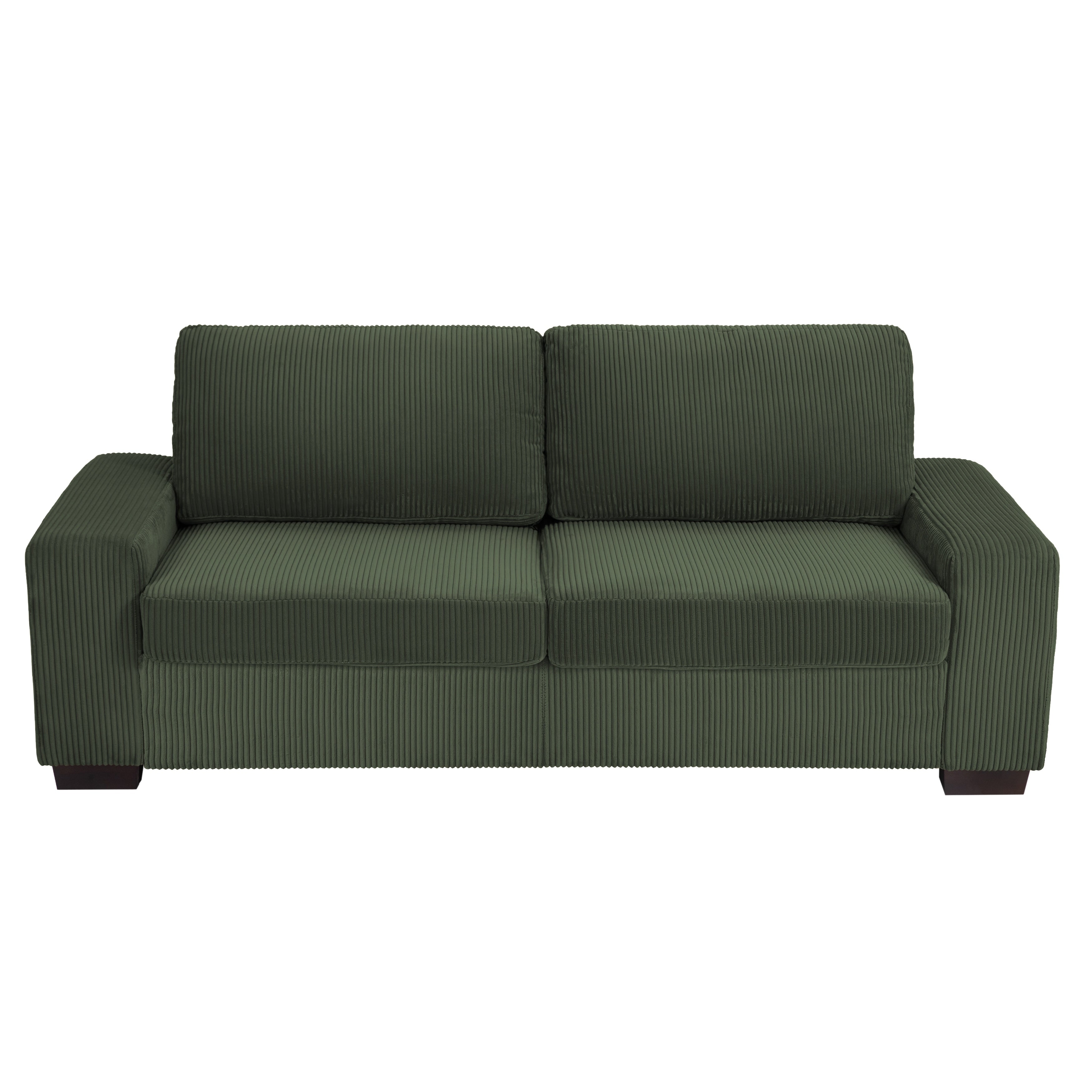 80.1 Wide Linen Corduroy Loveseat Living Room Sofa Couch