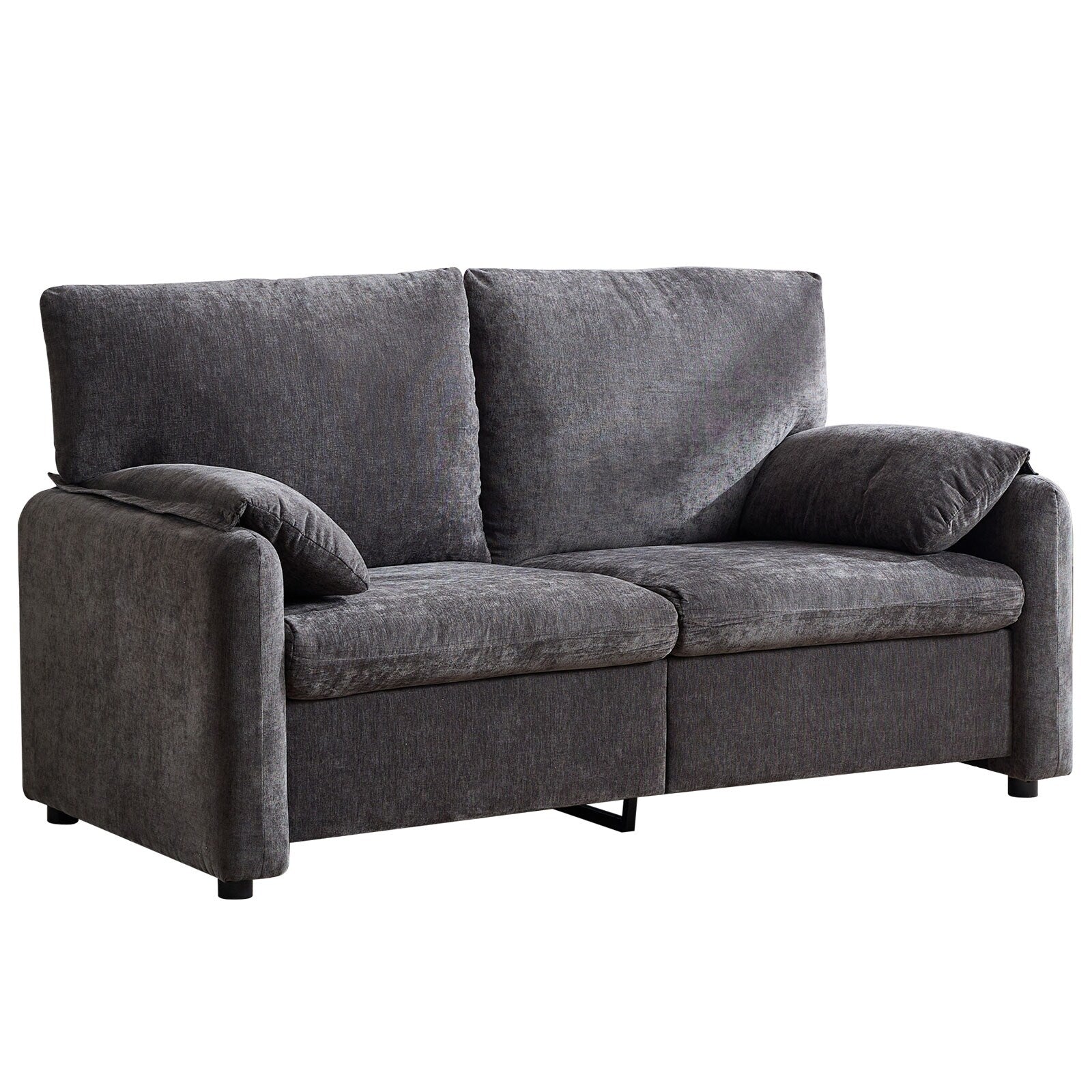 800LBS Down Filled Sofas, 60 inch Minimalist Sofa, with Multiple Colors in the Living Room and Bedroom