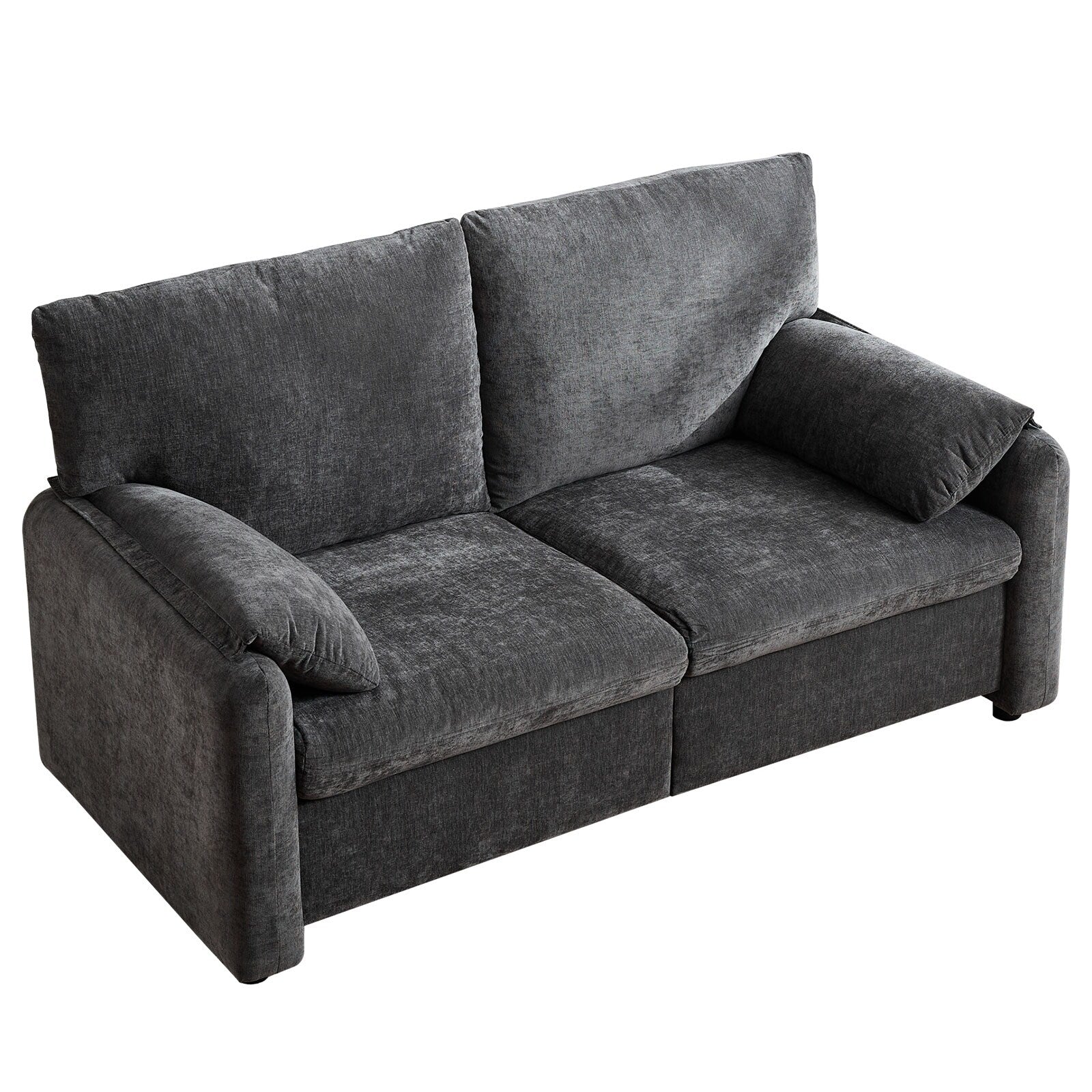 800LBS Down Filled Sofas, 60 inch Minimalist Sofa, with Multiple Colors in the Living Room and Bedroom