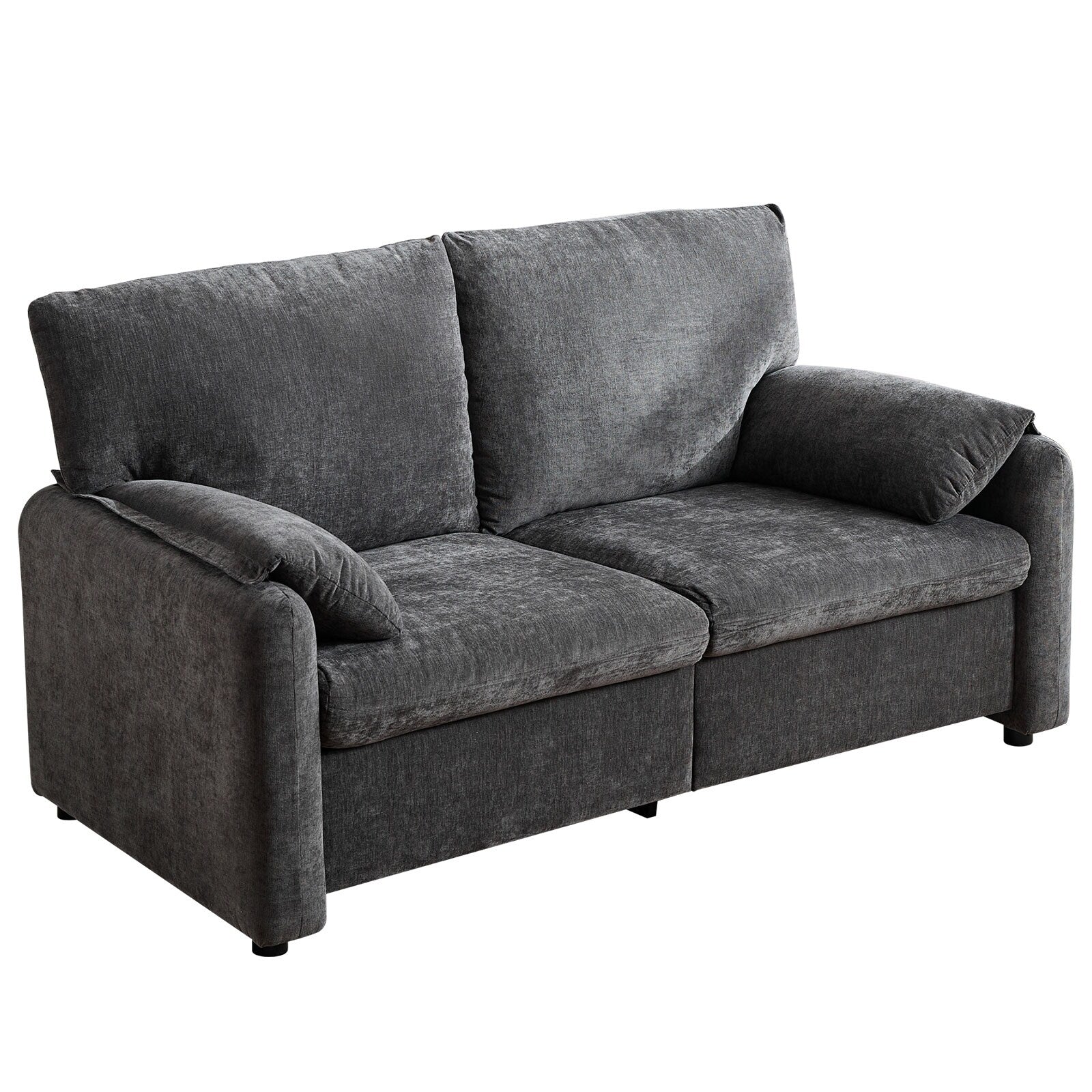 800LBS Down Filled Sofas, 60 inch Minimalist Sofa, with Multiple Colors in the Living Room and Bedroom