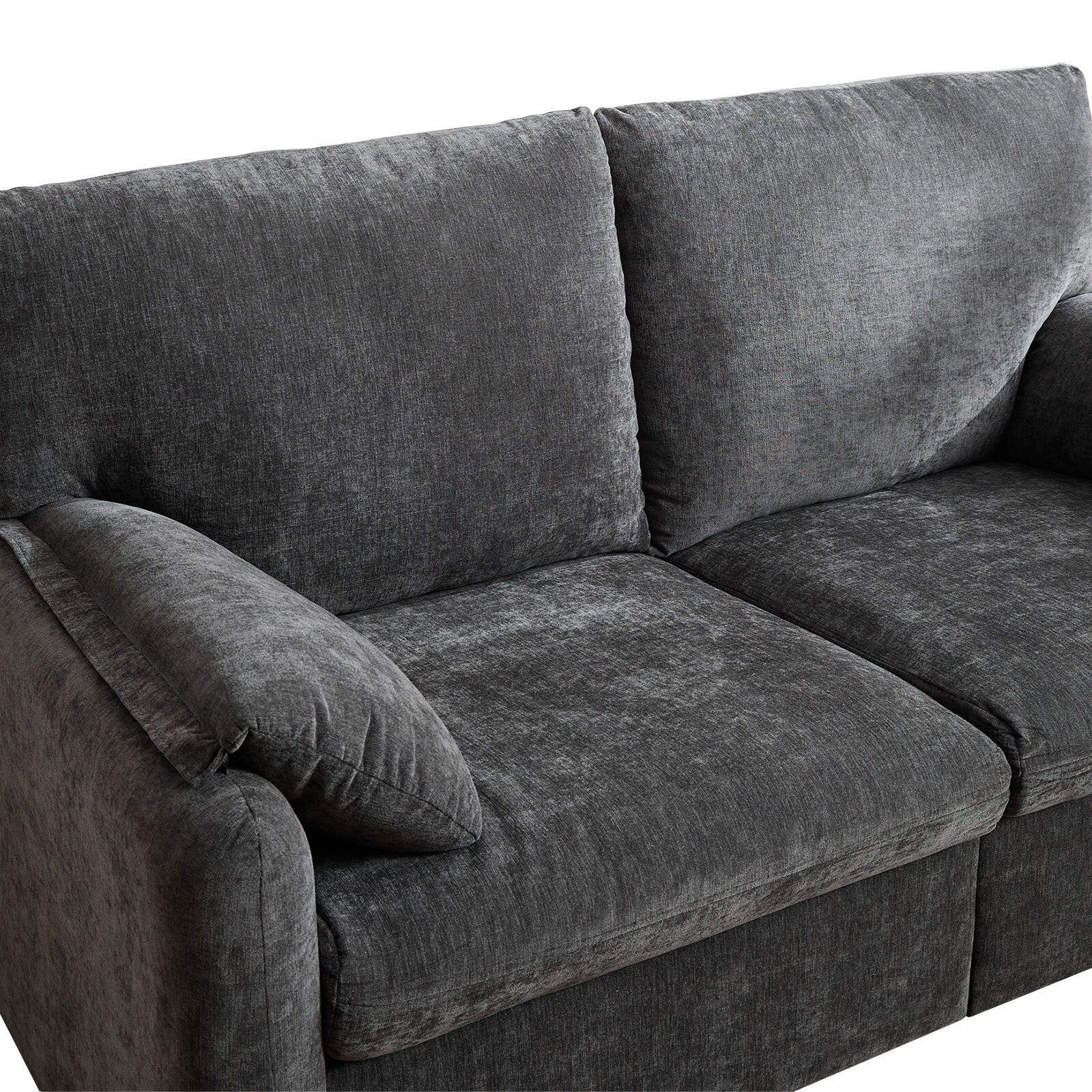800LBS Down Filled Sofas, 60 inch Minimalist Sofa, with Multiple Colors in the Living Room and Bedroom
