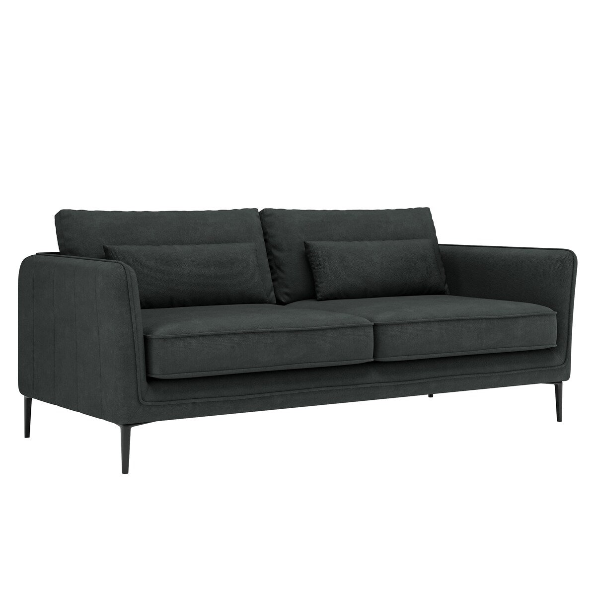 86.61Modern Minimalist Anti-scratch and Water-proof Sofaï¼Dark Gray