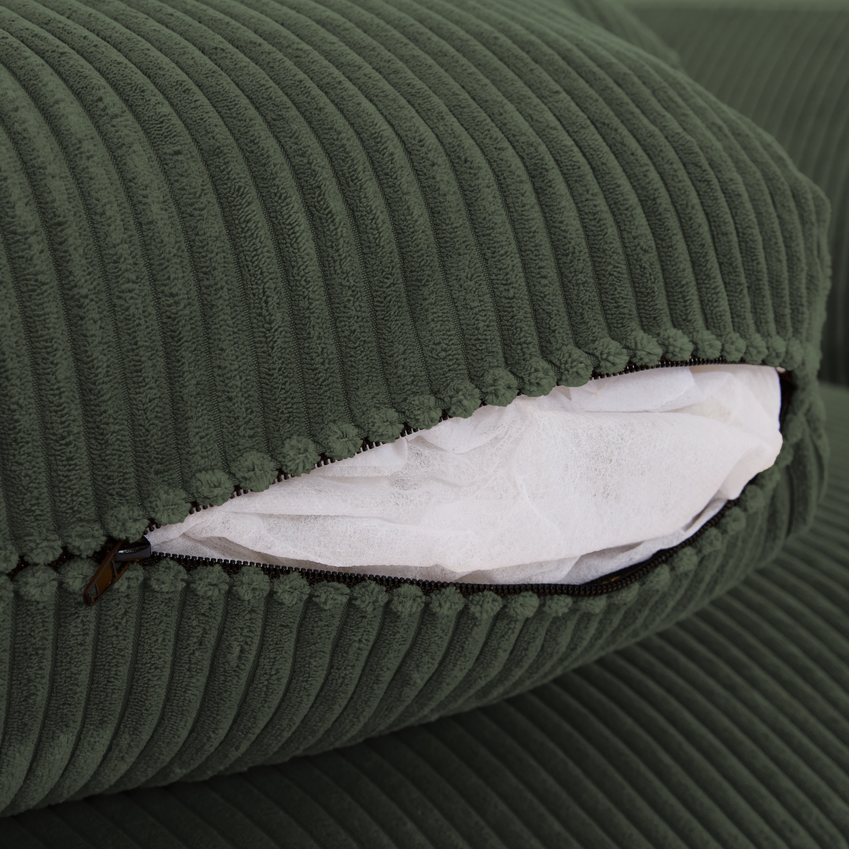 90 Loveseat Sofa Modern and Cozy Corduroy Couch