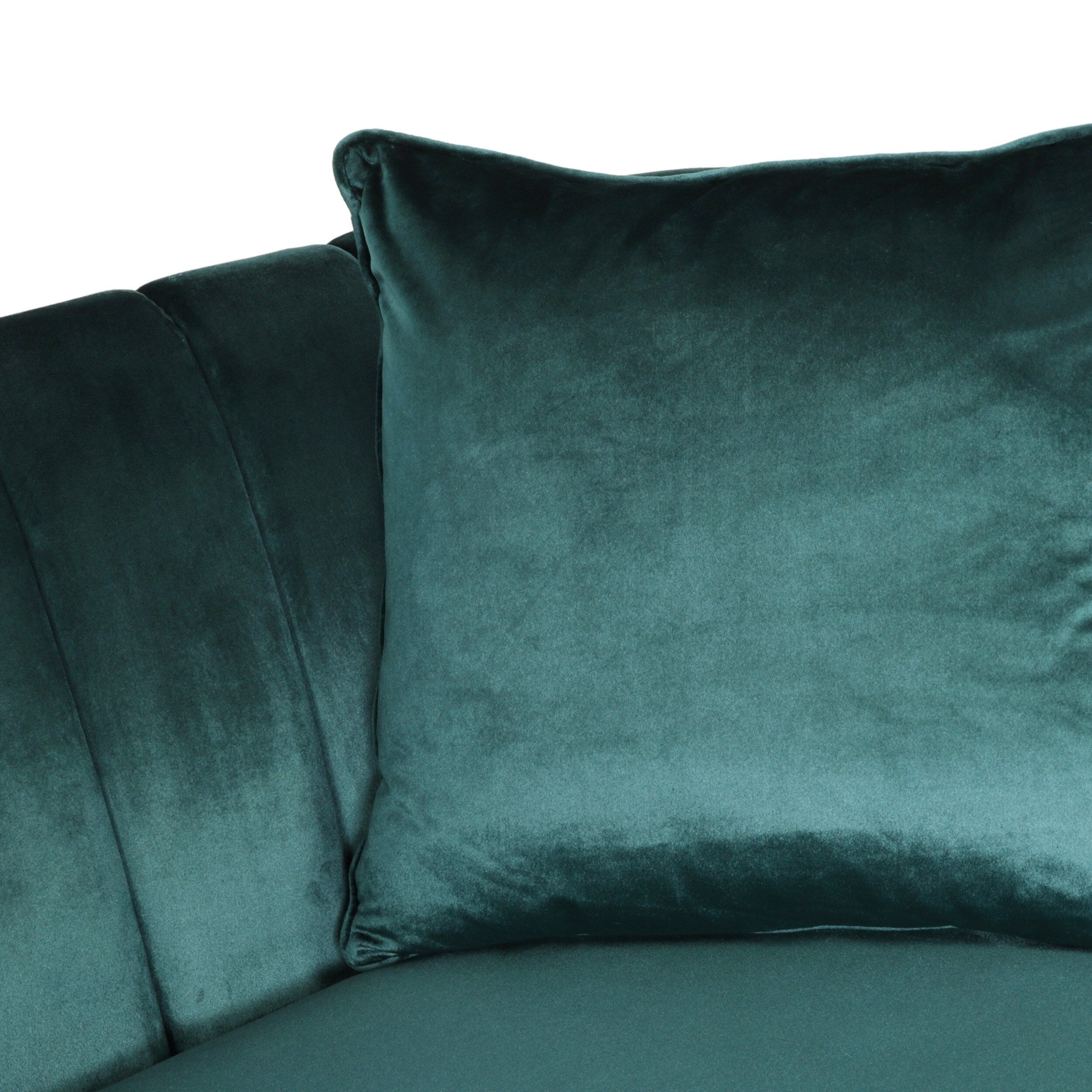 Ansonia Contemporary Velvet 3-seat Sofa by Christopher Knight Home