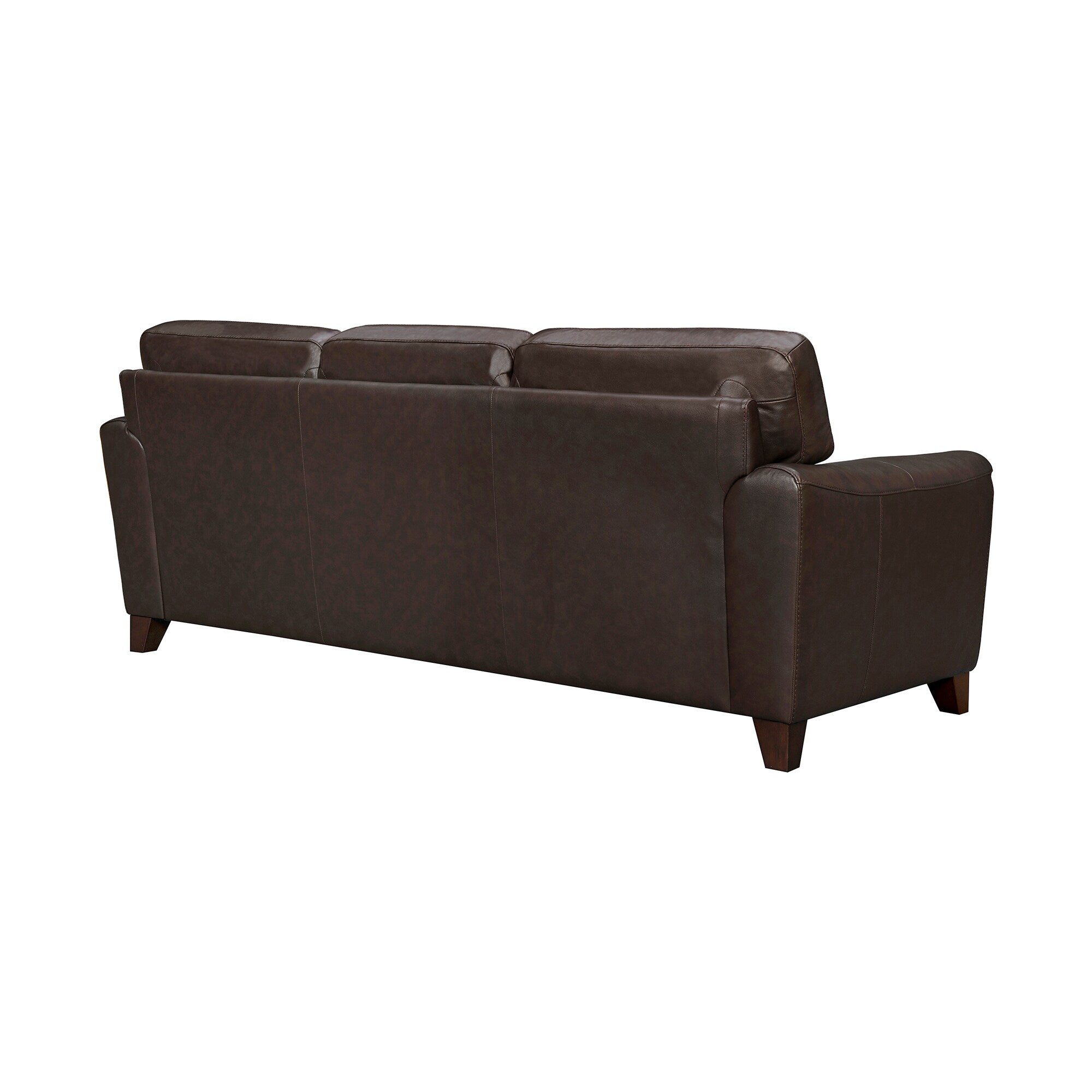Bergen 87 Leather Upholstered 3-Seater Sofa