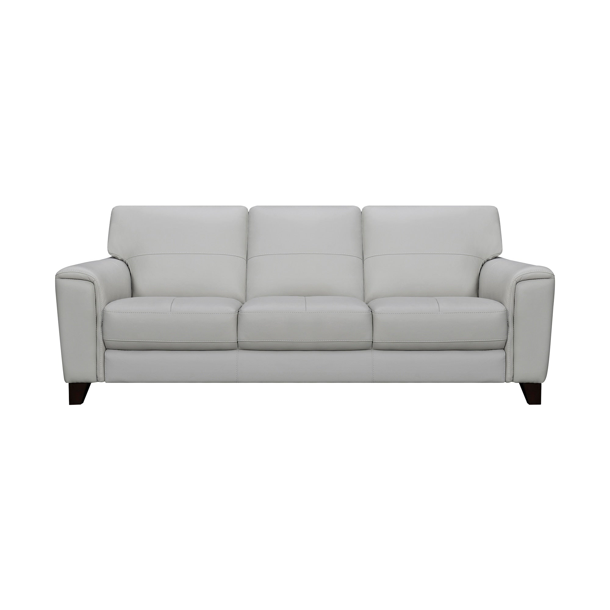 Bergen 87 Leather Upholstered 3-Seater Sofa