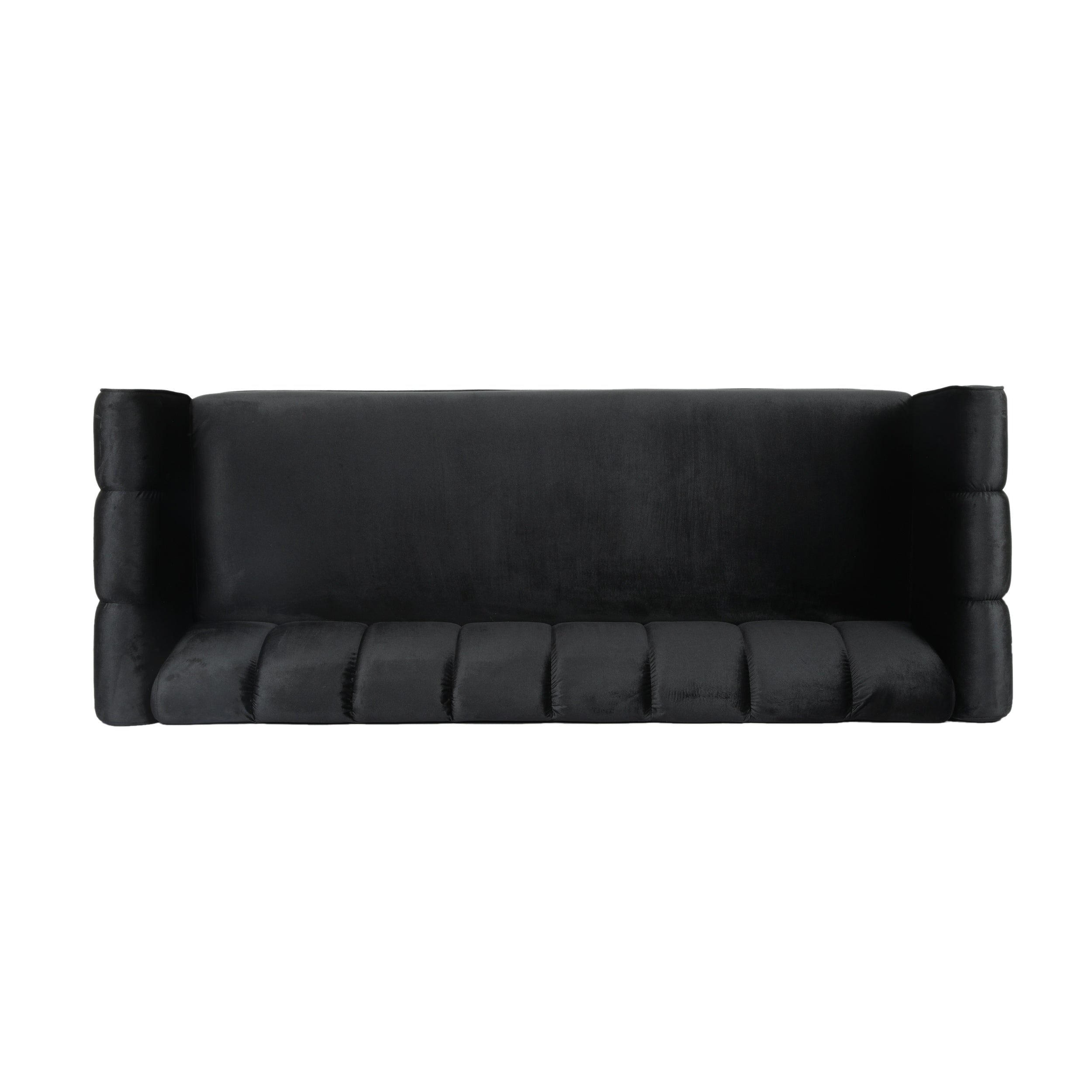 Bobran Modern Velvet 3-seat Sofa by Christopher Knight Home - 30.00 D x 83.25 W x 30.25 H
