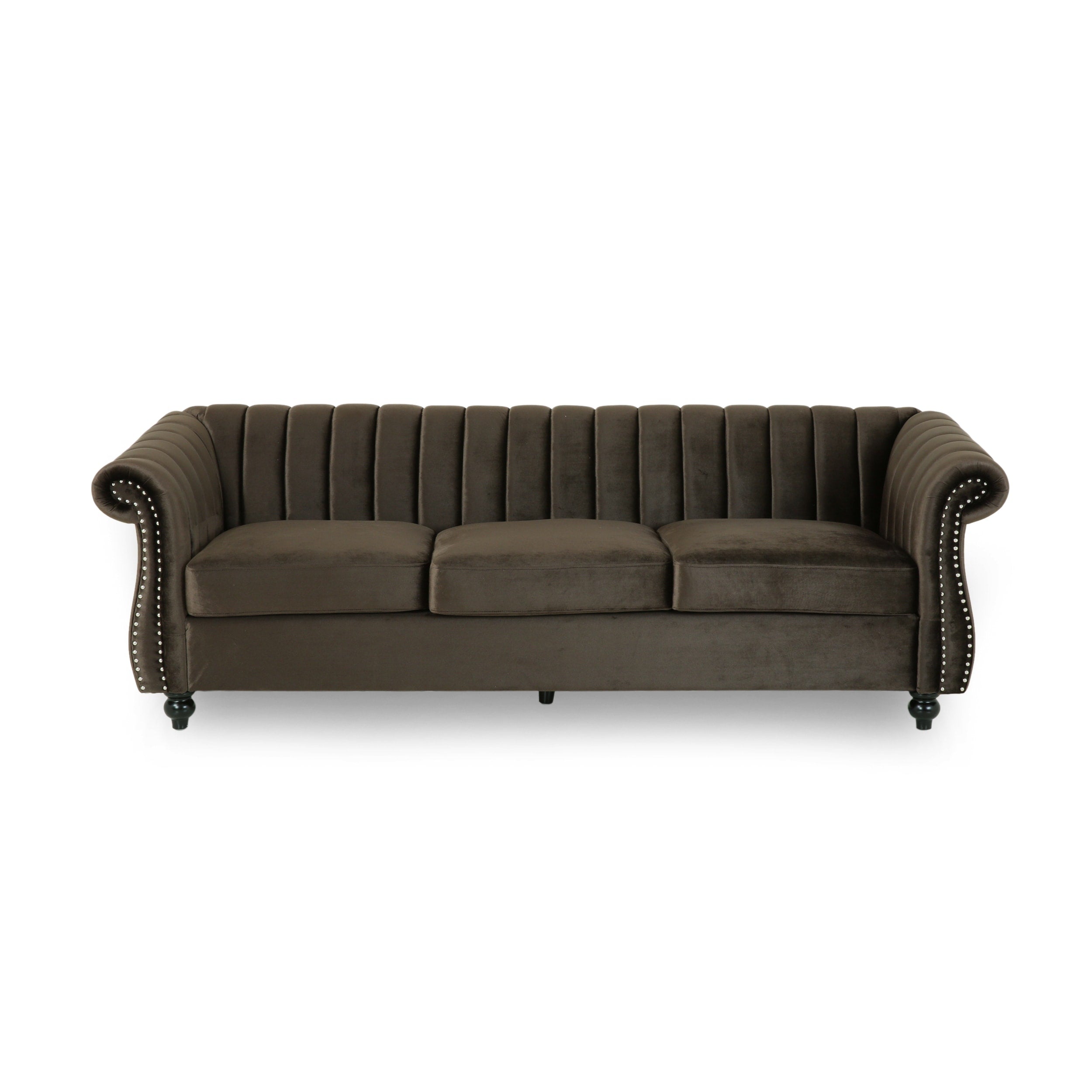 Bowie Glam Velvet Sofa by Christopher Knight Home