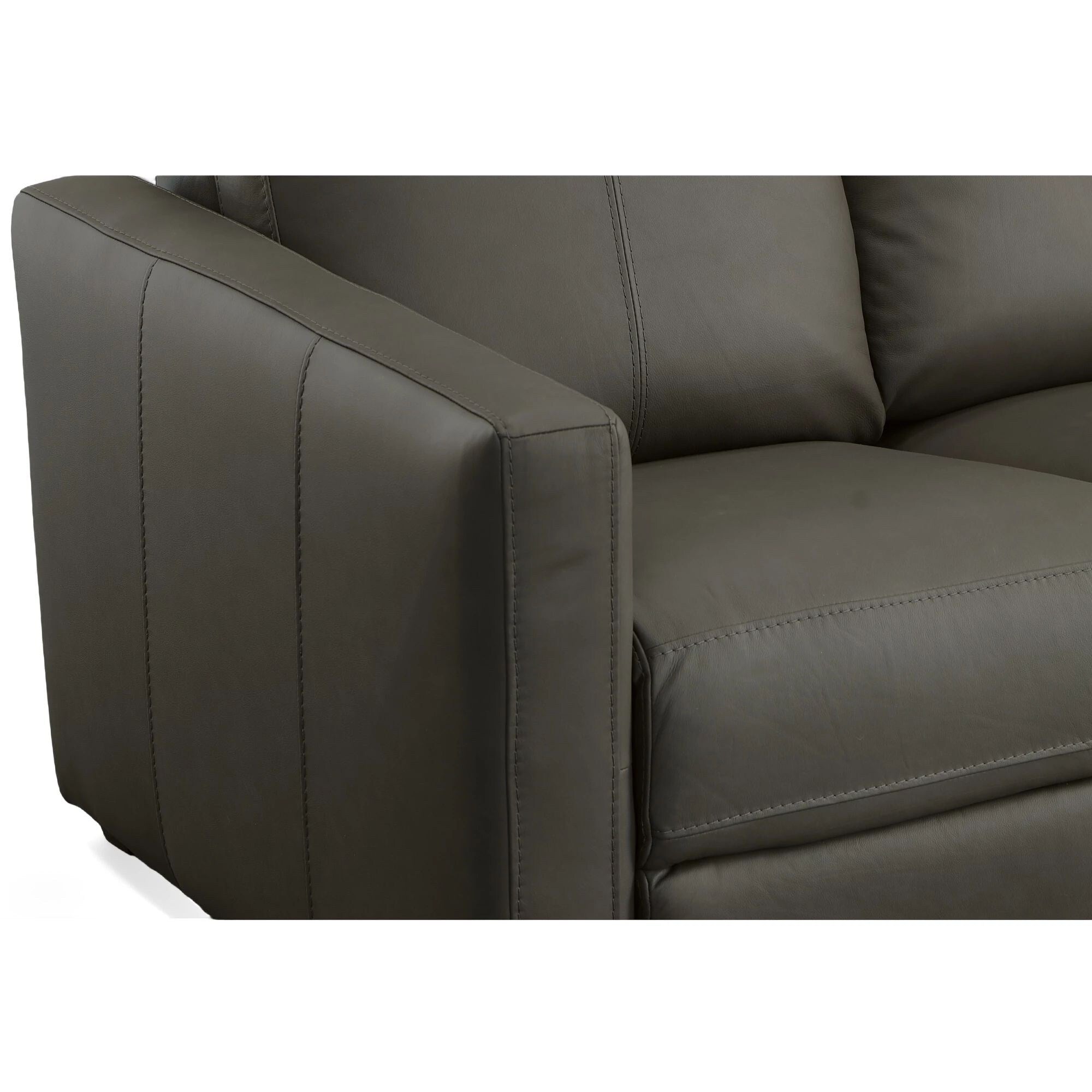 Broadway Leather Power Reclining Sofa with Power Headrests by Flexsteel