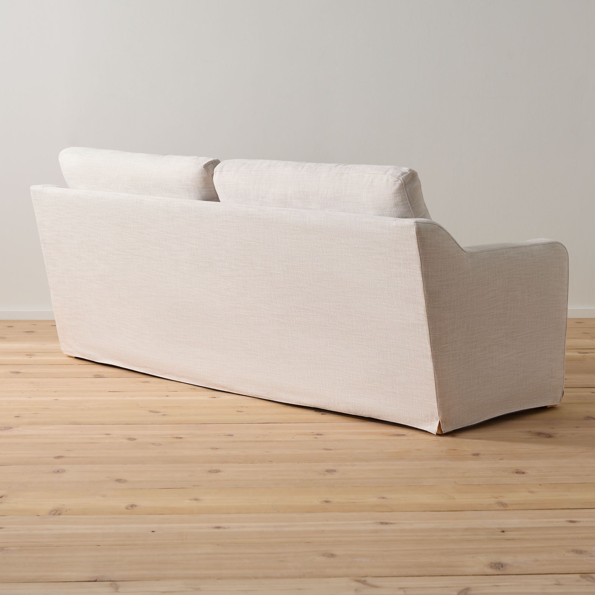 Brookside Nelle 3-Seater Upholstered Slipcover Sofa