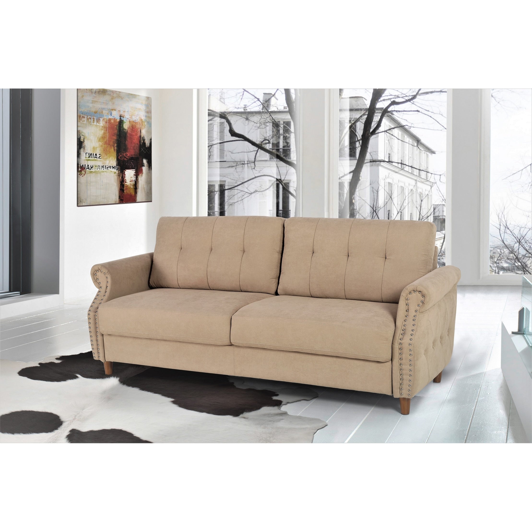 Bruce Nailhead Sofa