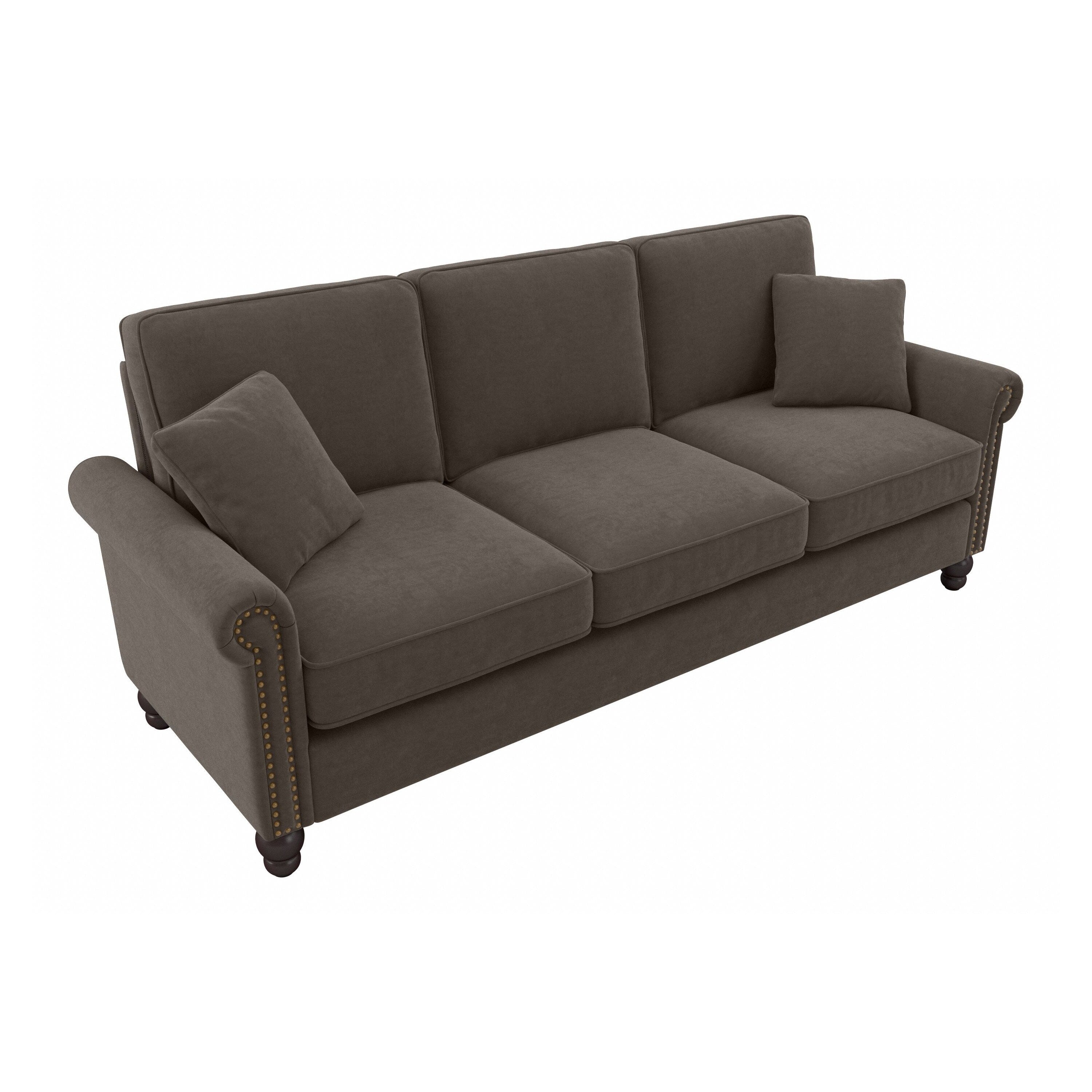 Bush Furniture Coventry 85W Large 3 Seater Living Room Sofa