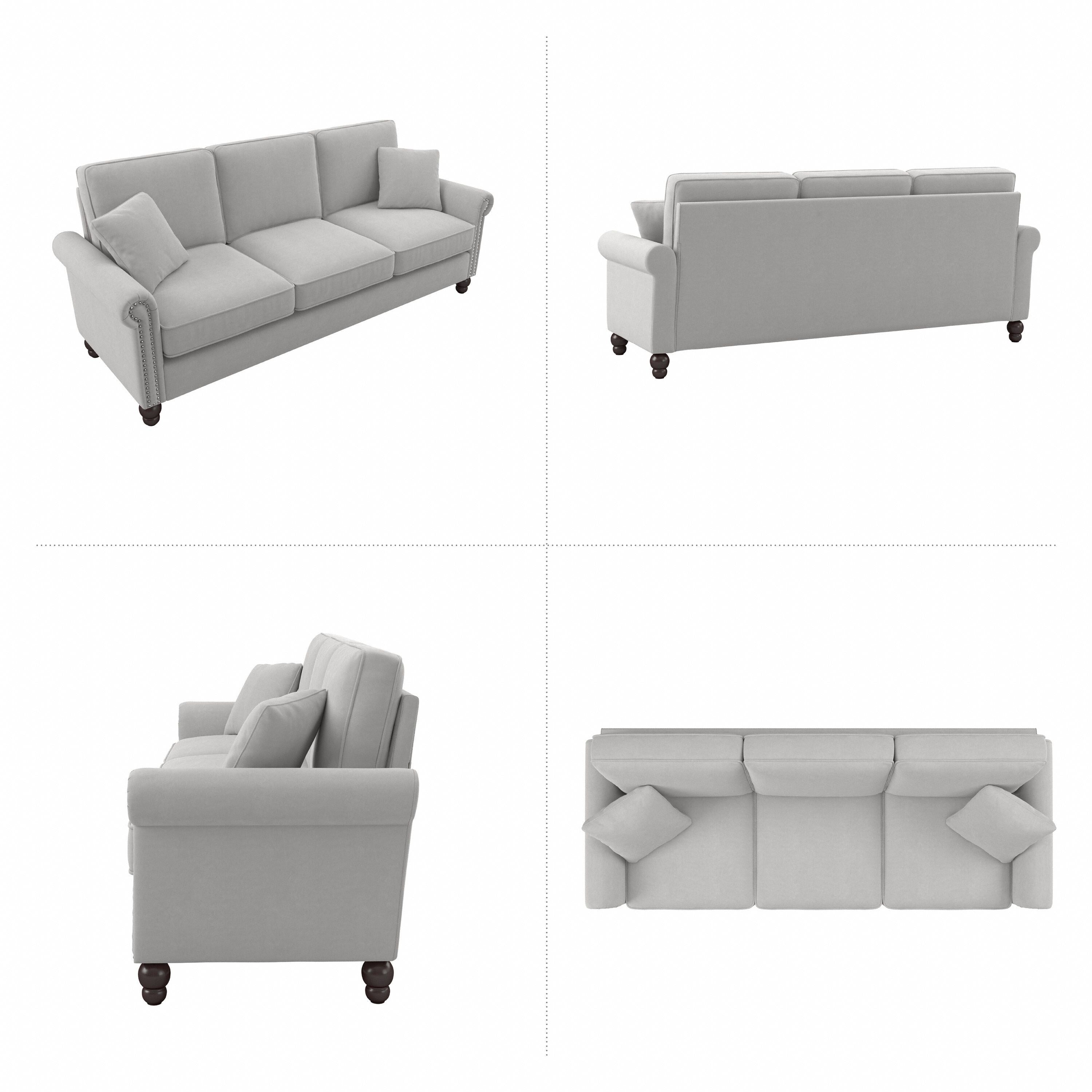 Bush Furniture Coventry 85W Large 3 Seater Living Room Sofa