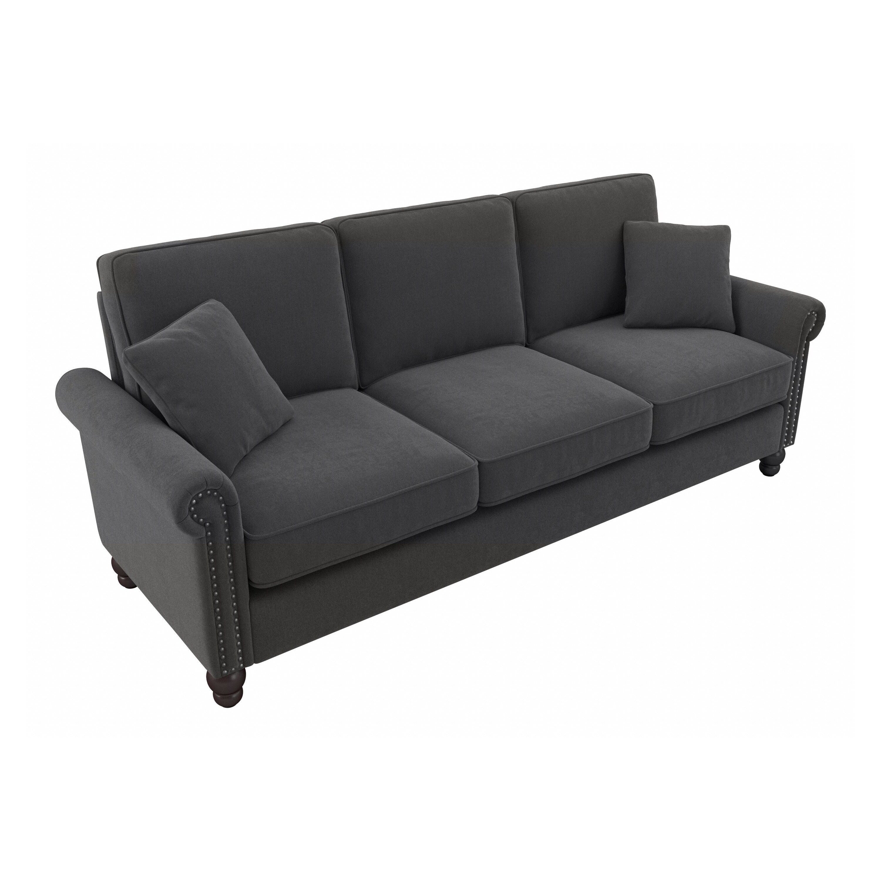 Bush Furniture Coventry 85W Large 3 Seater Living Room Sofa