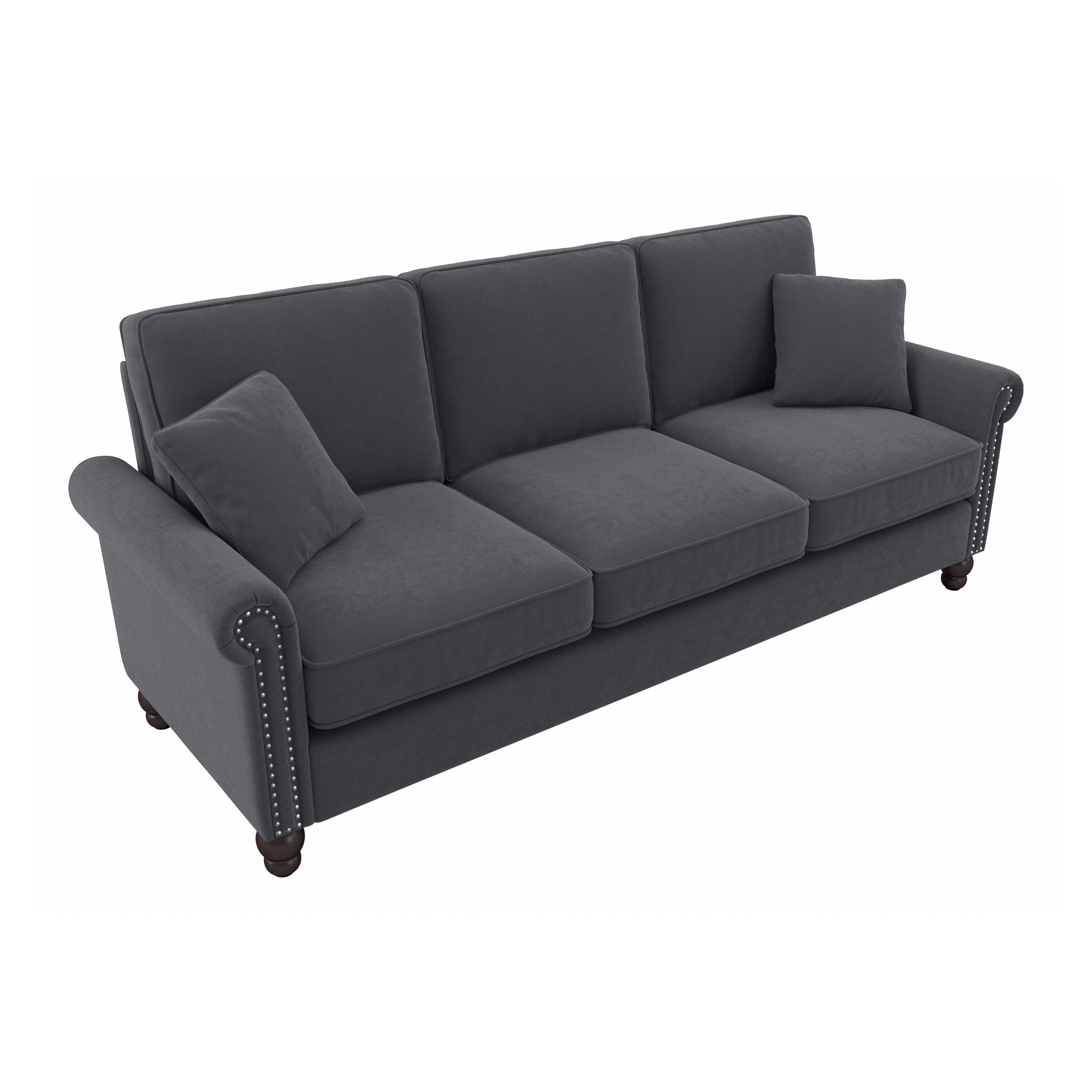 Bush Furniture Coventry 85W Large 3 Seater Living Room Sofa