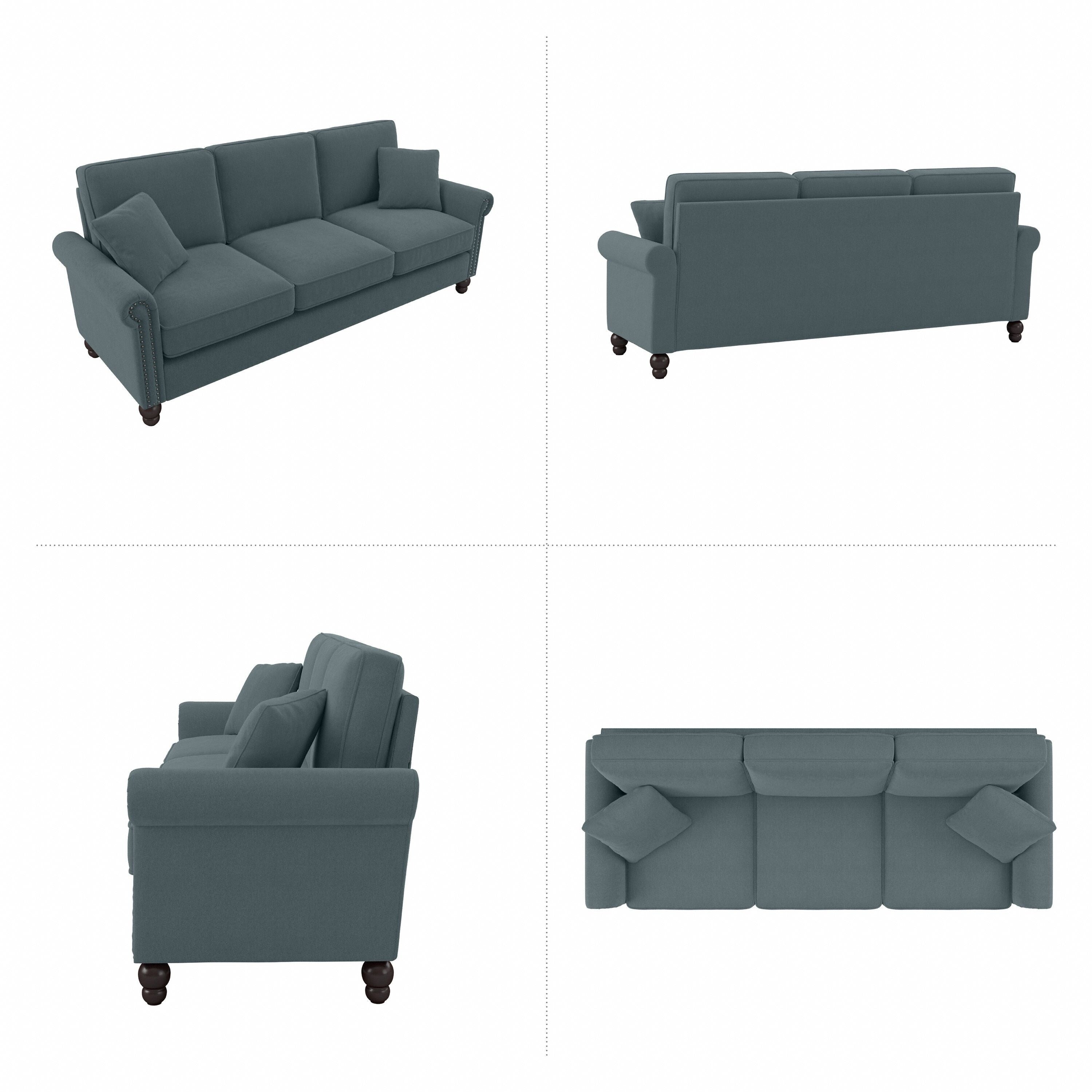Bush Furniture Coventry 85W Large 3 Seater Living Room Sofa