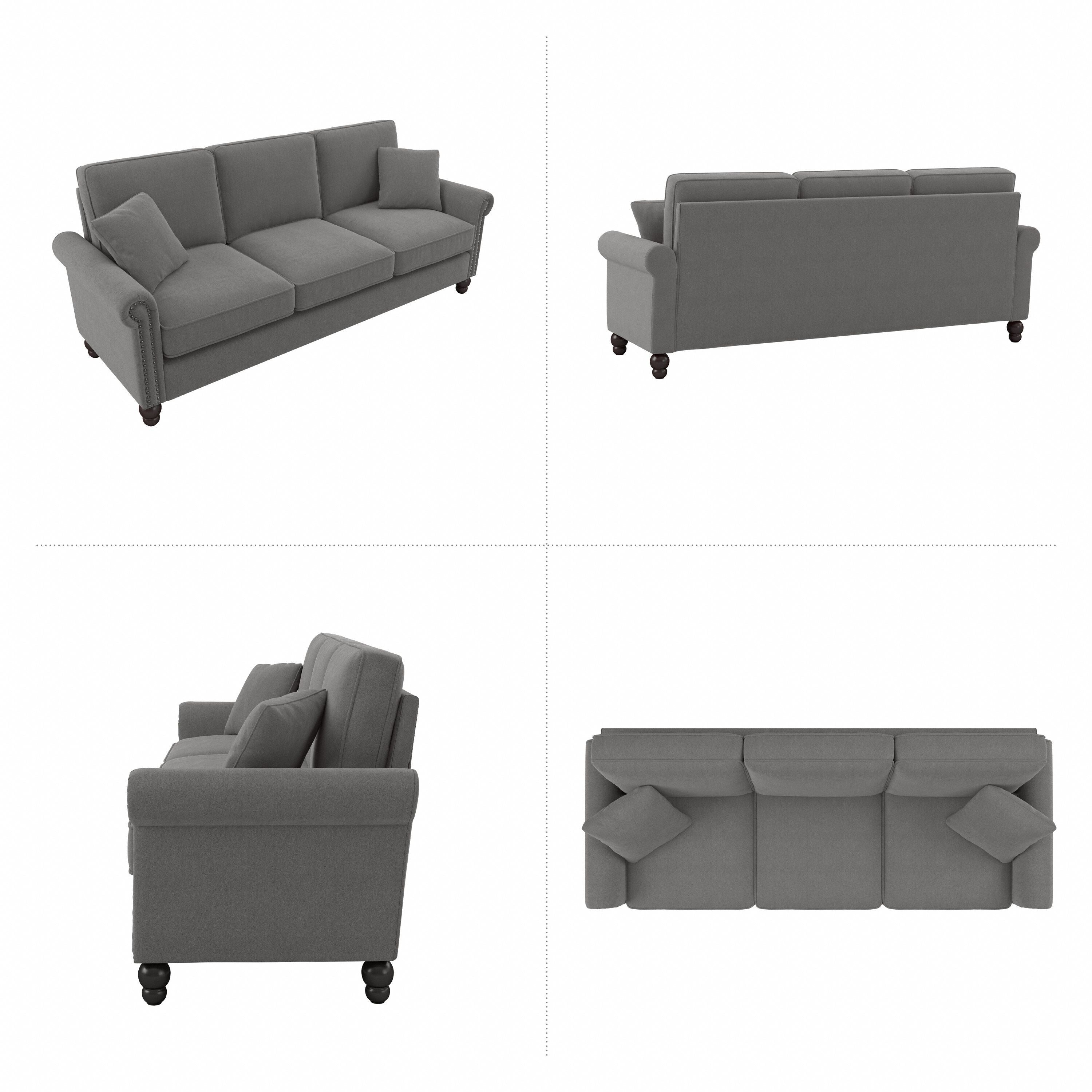 Bush Furniture Coventry 85W Large 3 Seater Living Room Sofa