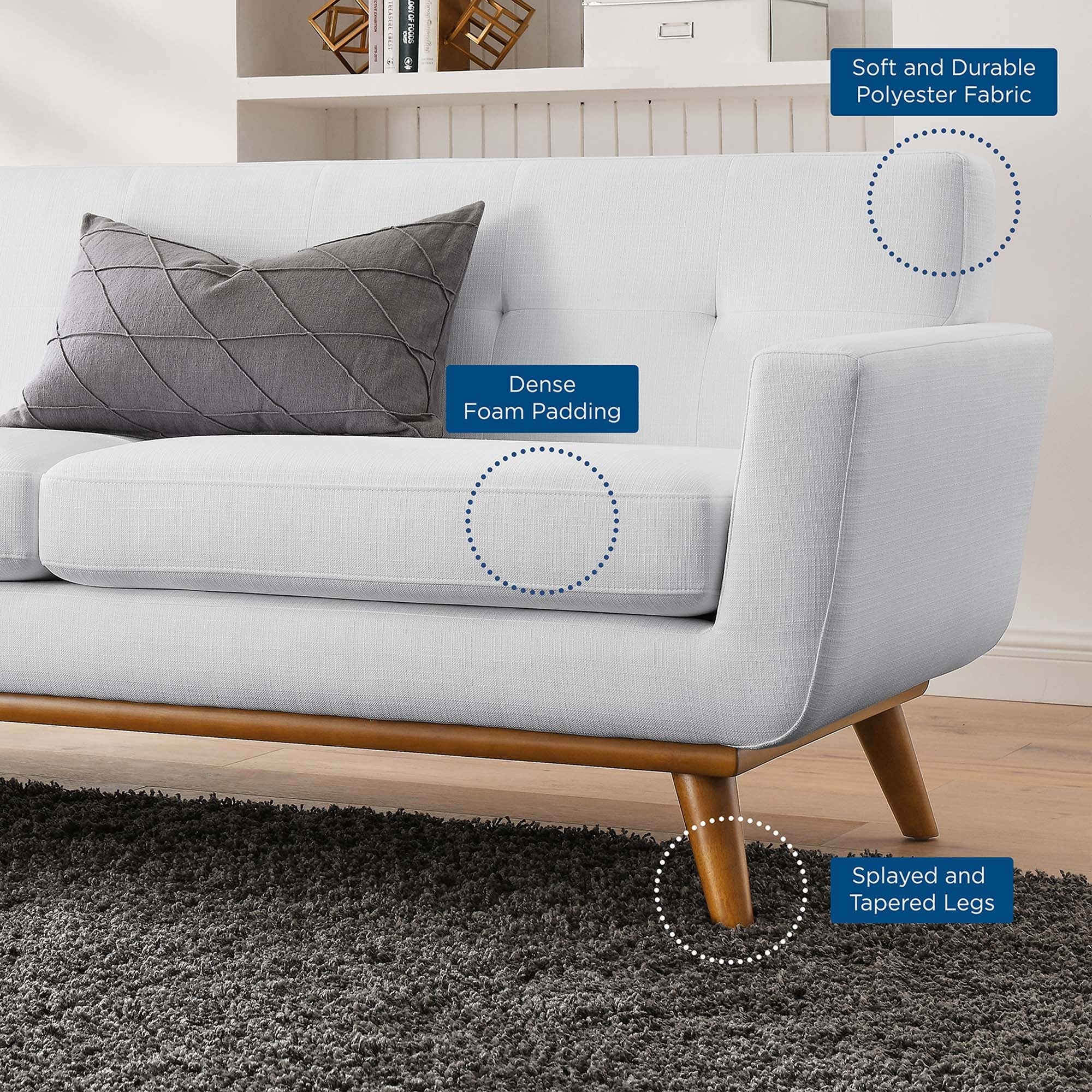 Carson Carrington Ringsaker Right-arm Loveseat