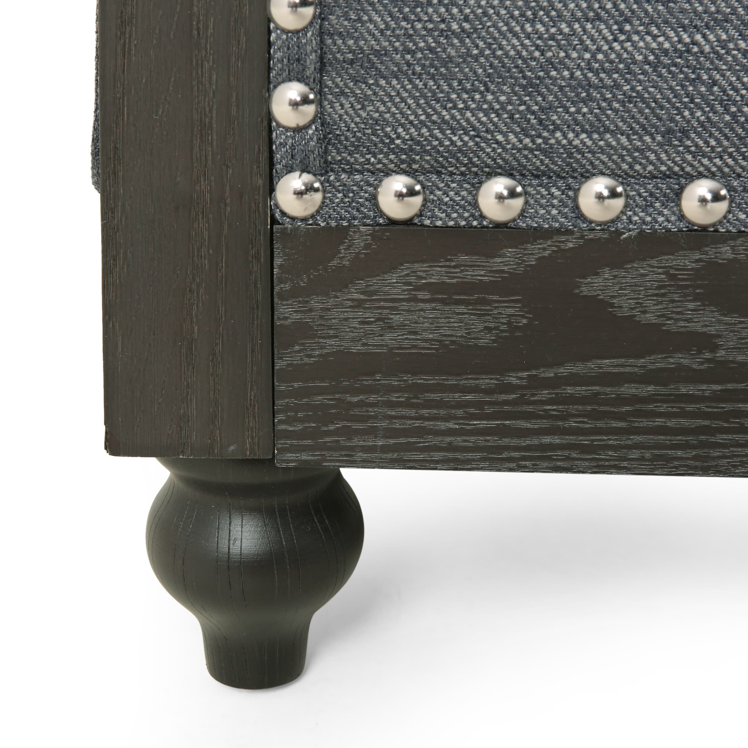 Castalia Nailhead Trim Chesterfield Sofa by Christopher Knight Home - 78.75 L x 33.50 W x 28.00 H