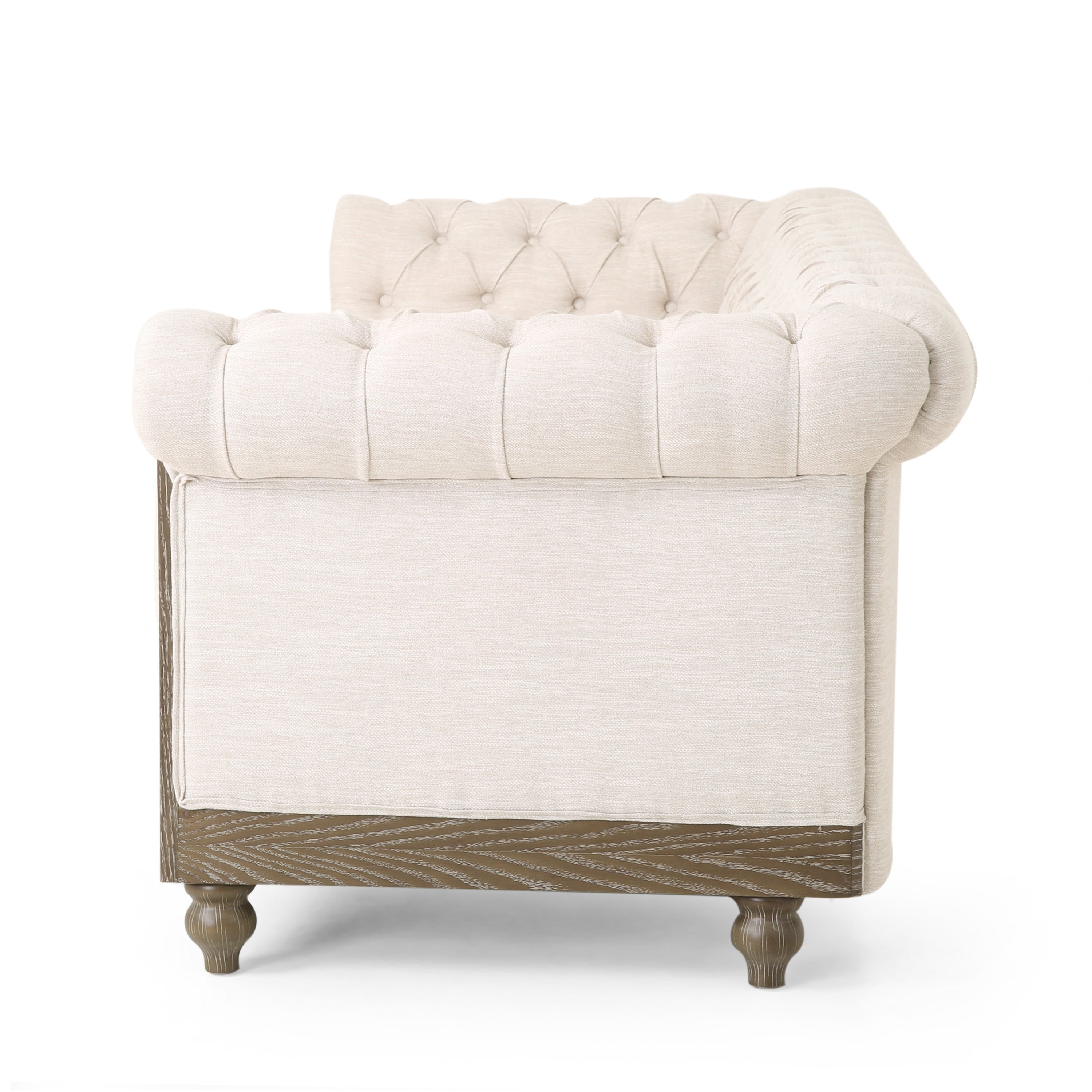 Castalia Nailhead Trim Chesterfield Sofa by Christopher Knight Home - 78.75 L x 33.50 W x 28.00 H