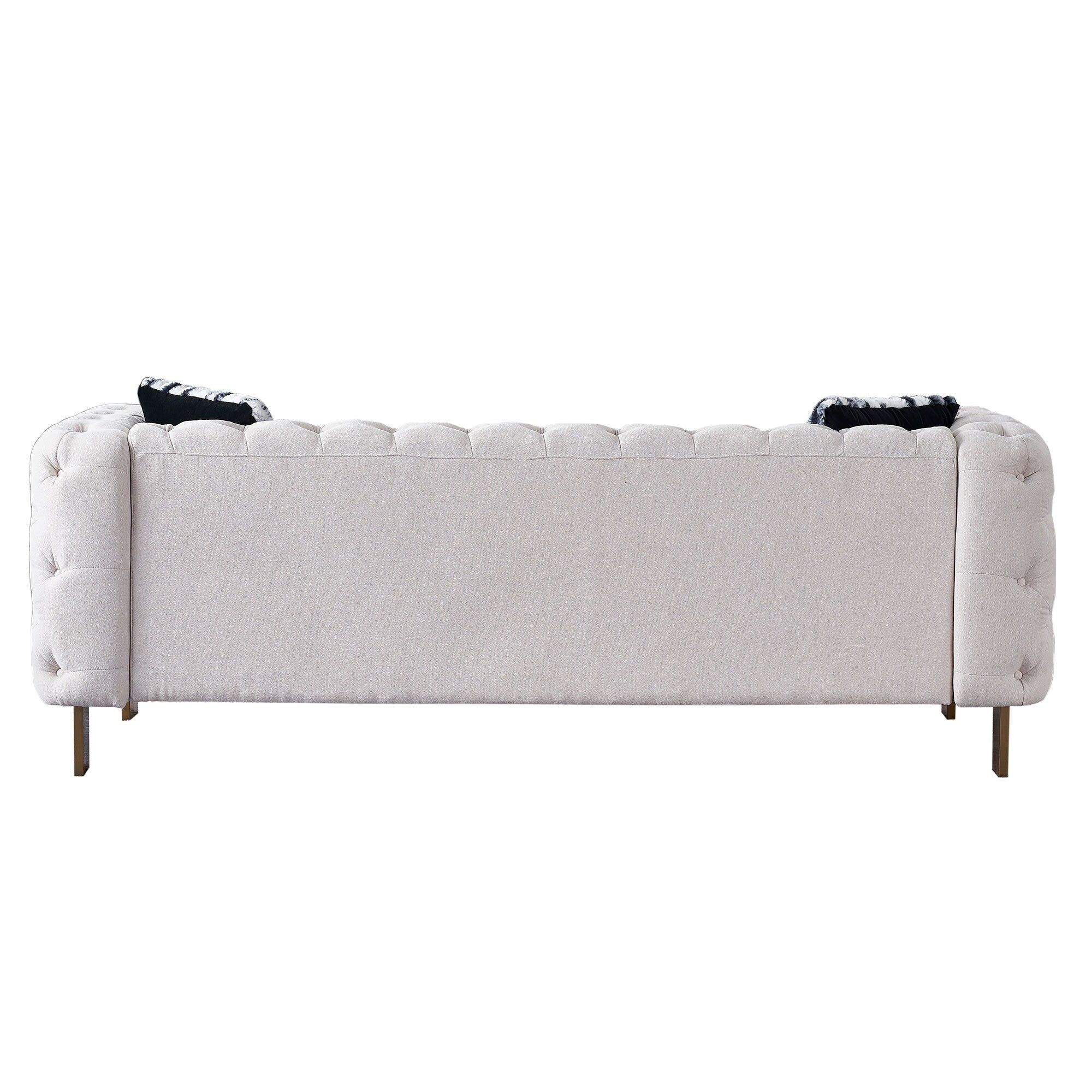 Chesterfield Modern Tufted Velvet Living Room Sofa