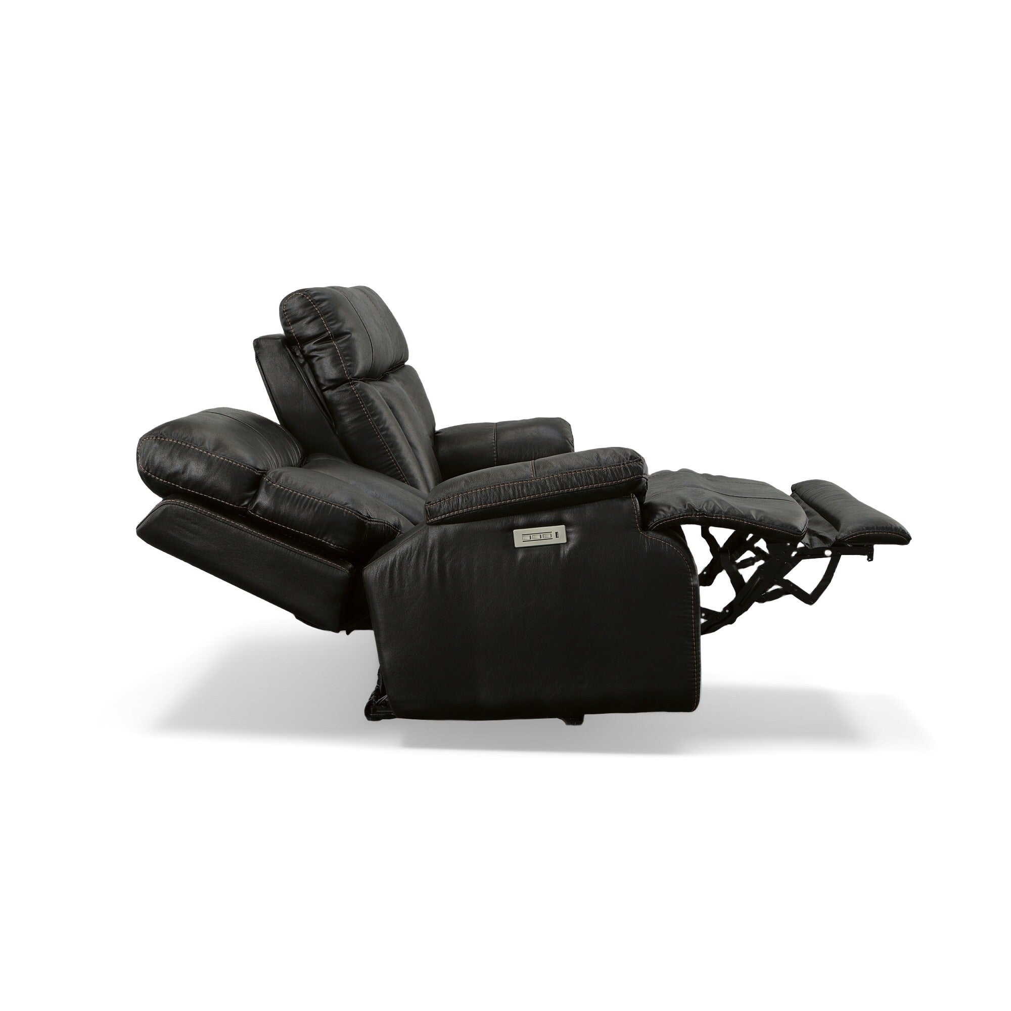 Clive Power Reclining Sofa with Power Headrests & Lumbar by Flexsteel - 88 x 43 x 41