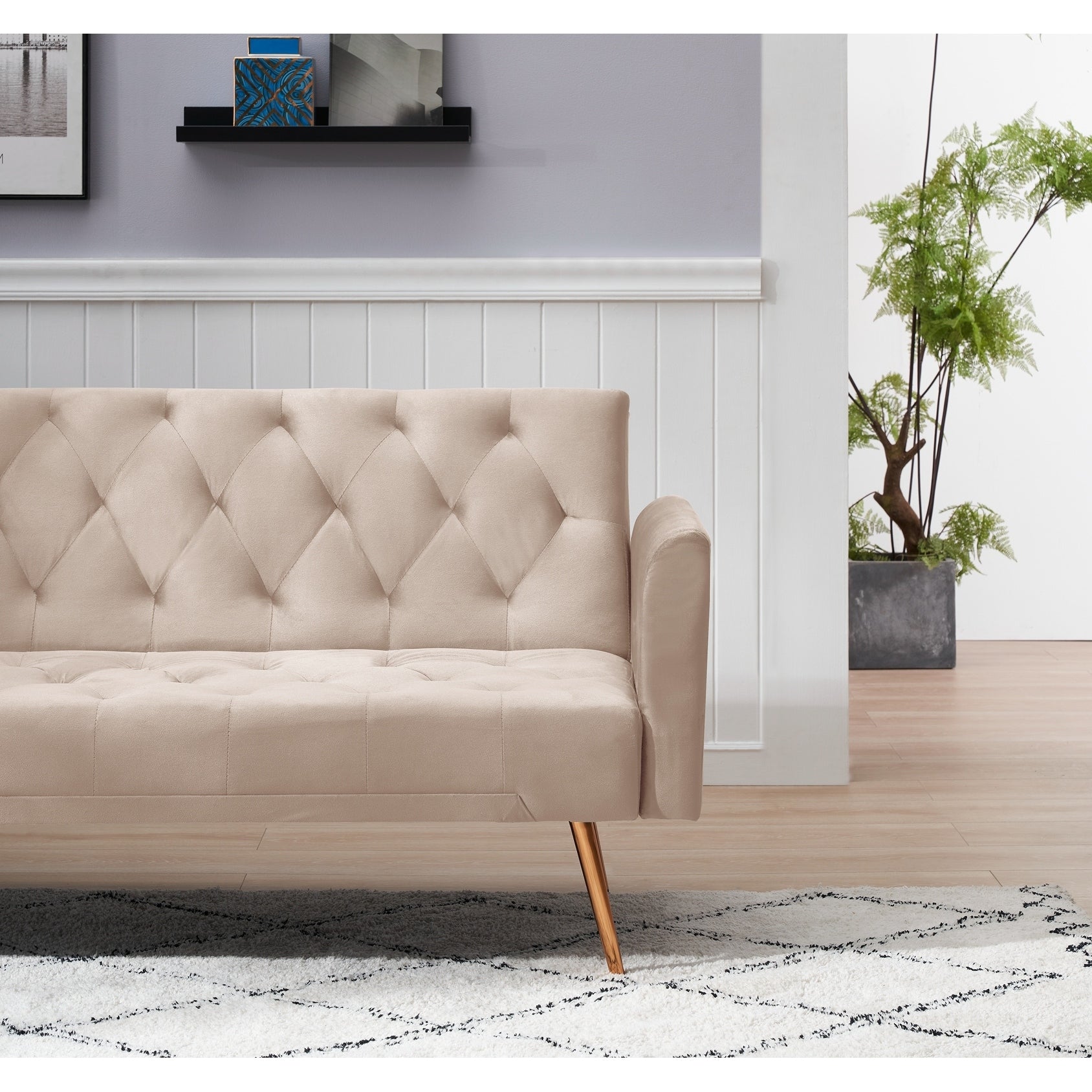 Convertible Double Folding Living Room Sofa Bed