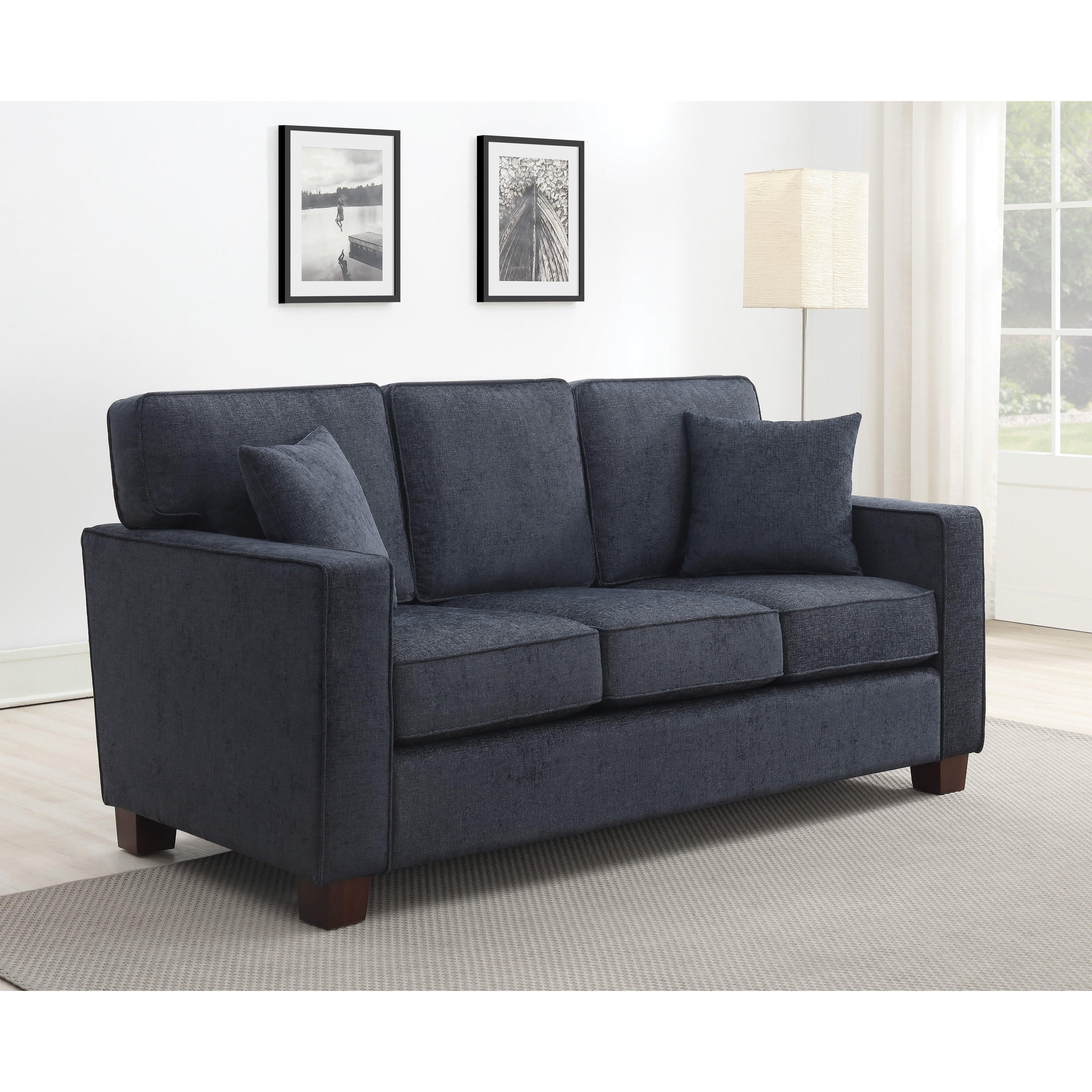 Copper Grove Sagarejo Sleek Contemporary 3-seat Sofa