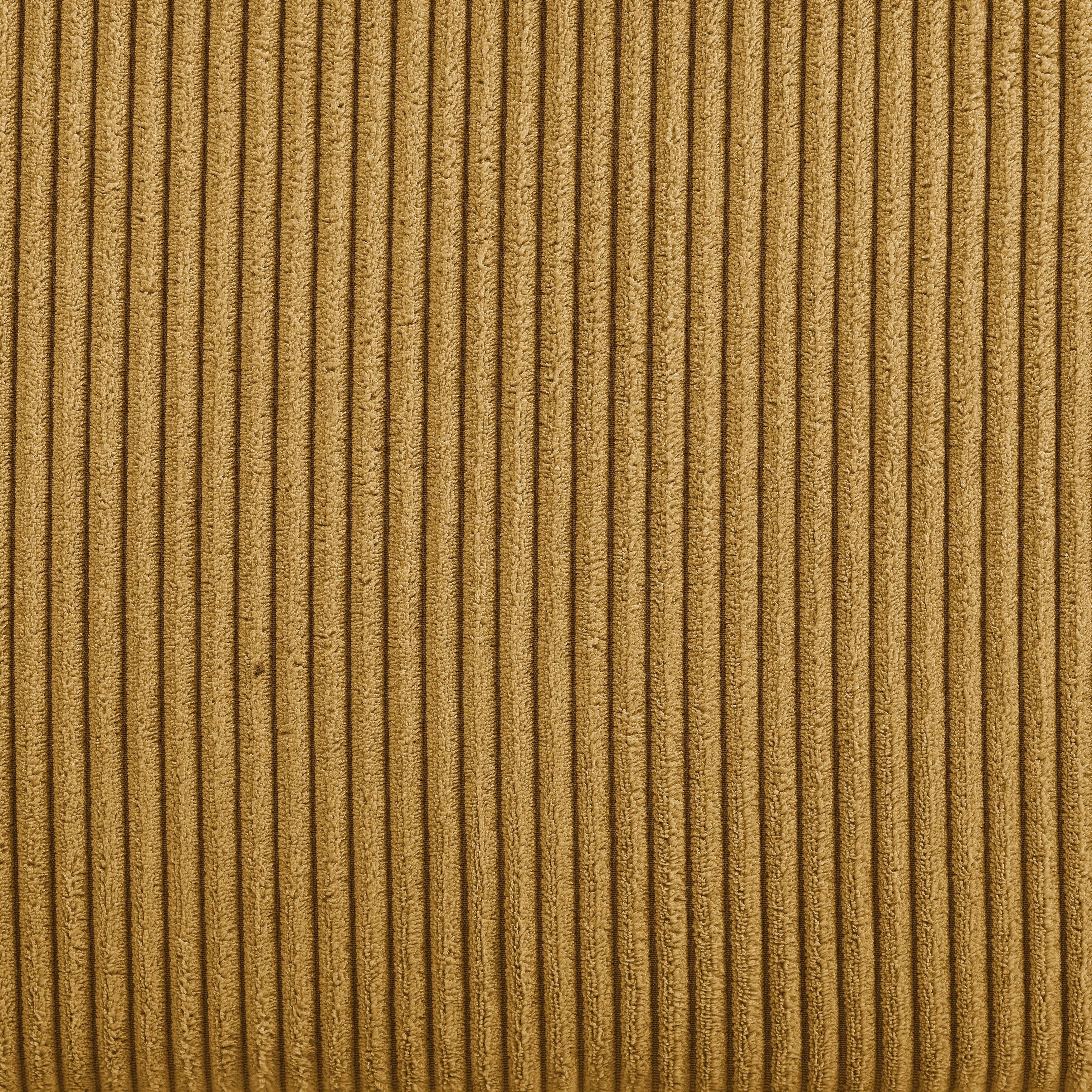 Corduroy Upholstered Skirted Sofa - 39 D x 84.5 W x 33 H