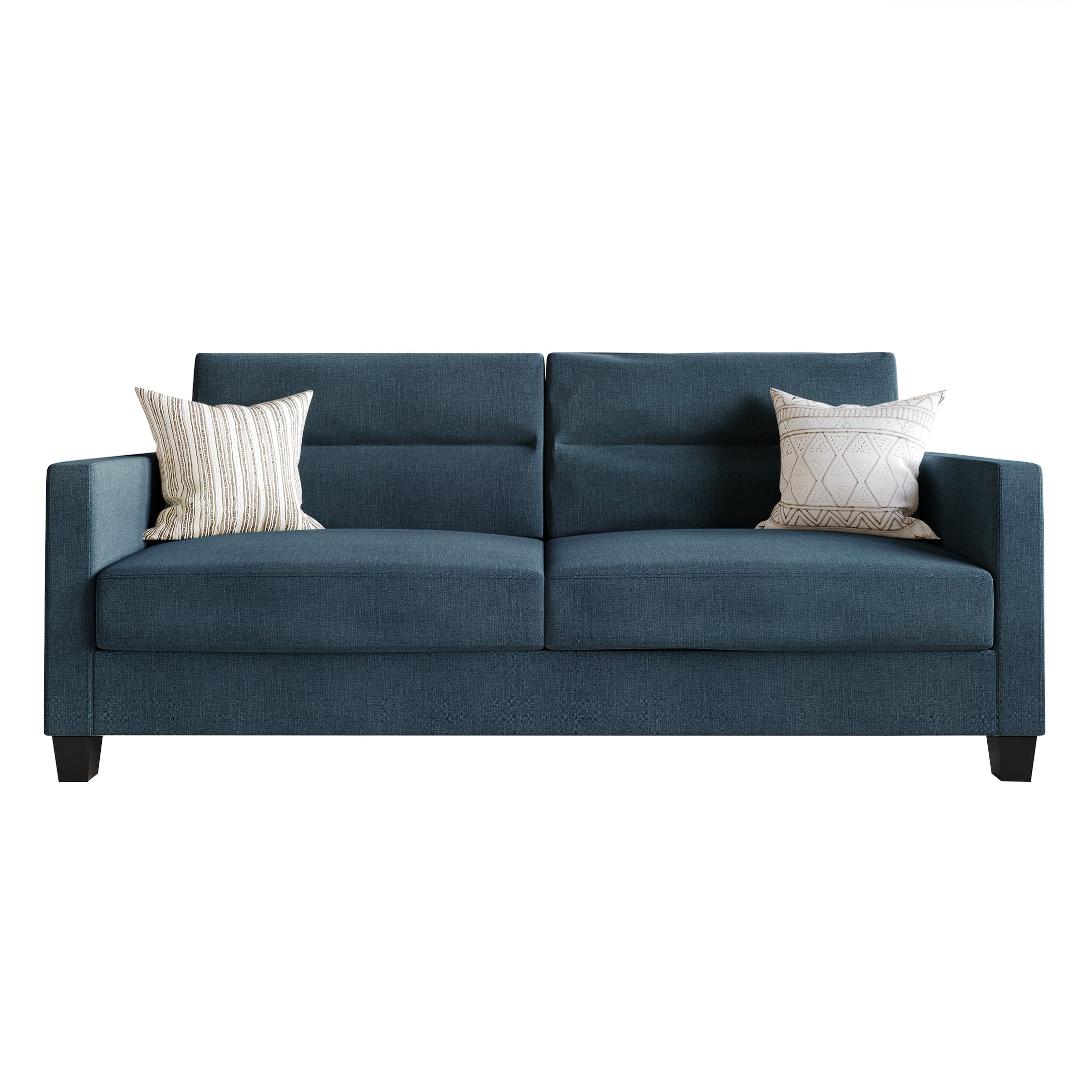 CraftPorch Clean and Minimalist Linen Upholstered Sofa