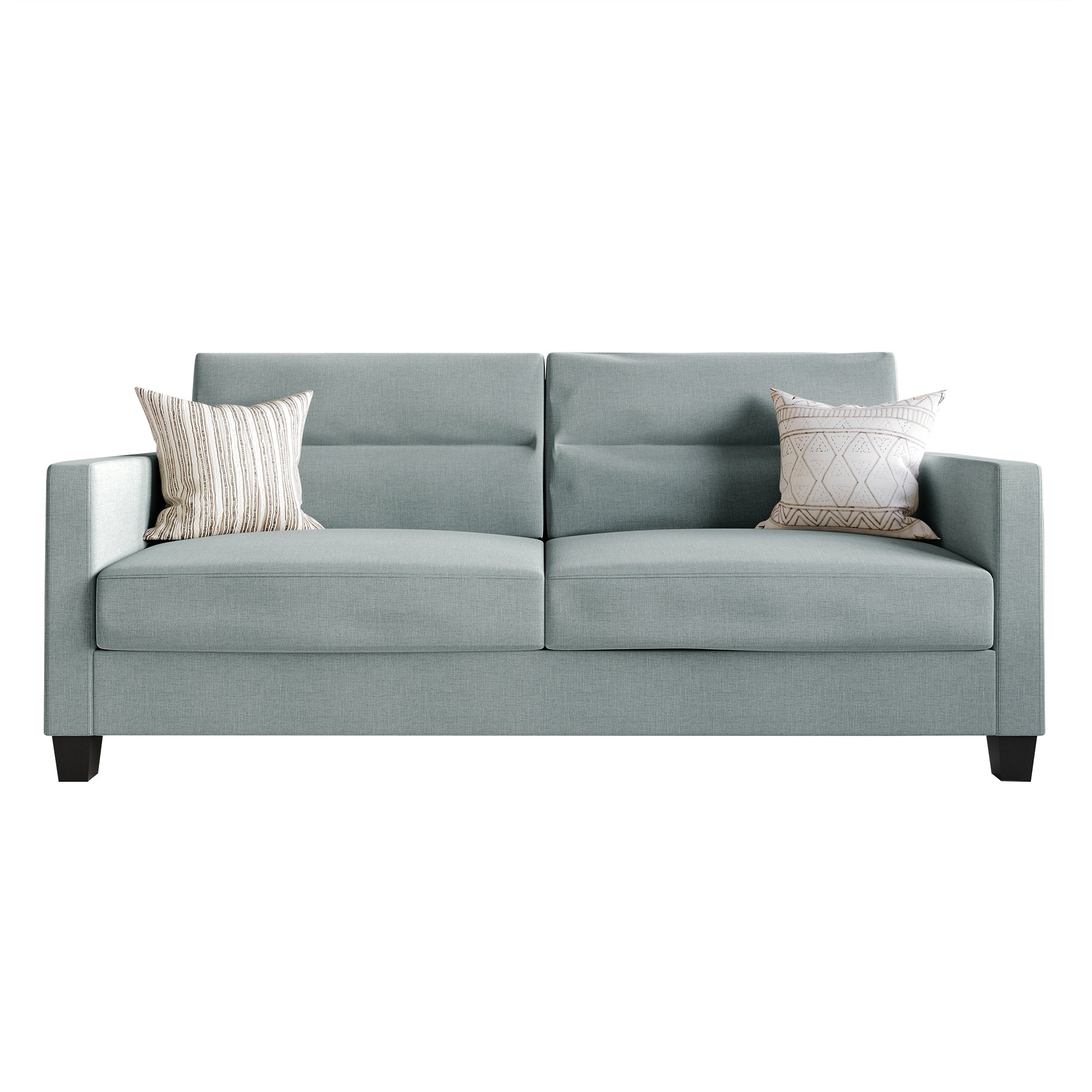 CraftPorch Clean and Minimalist Linen Upholstered Sofa