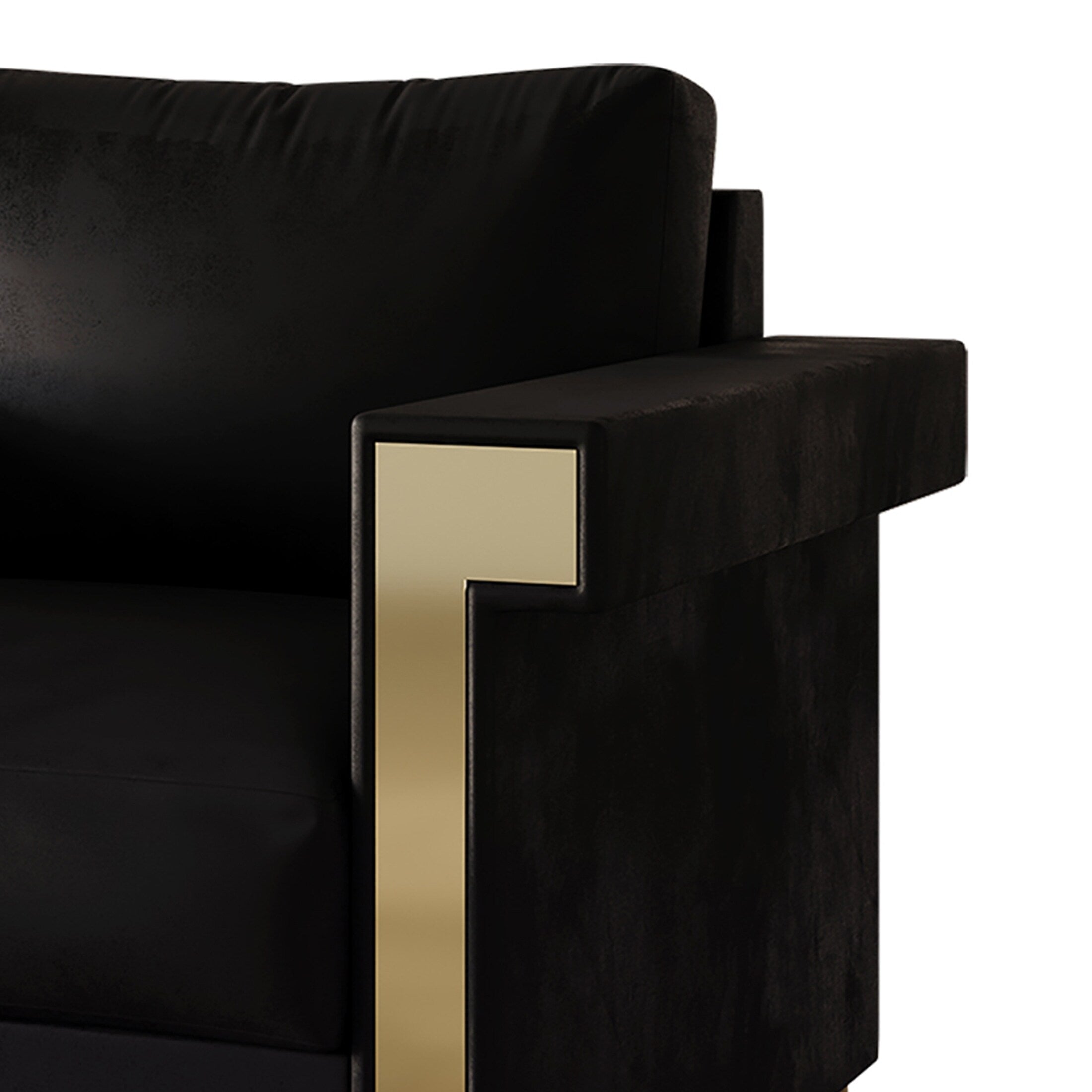 CraftPorch Luxurious Velvet Upholstered Sofa