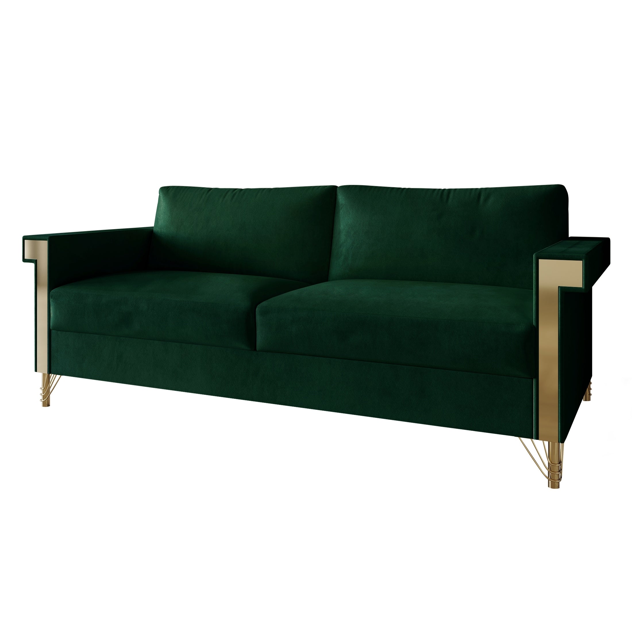 CraftPorch Luxurious Velvet Upholstered Sofa