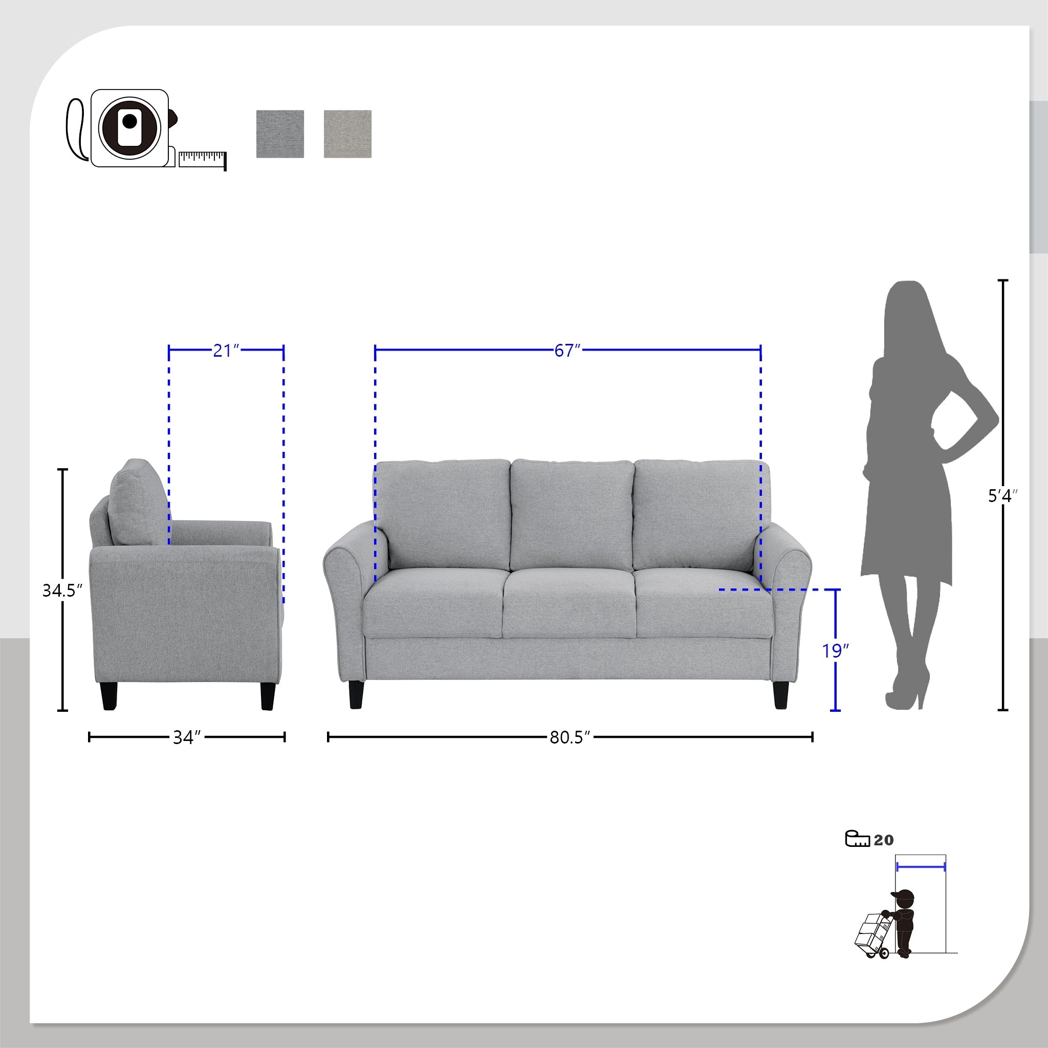 Diboll Living Room Sofa