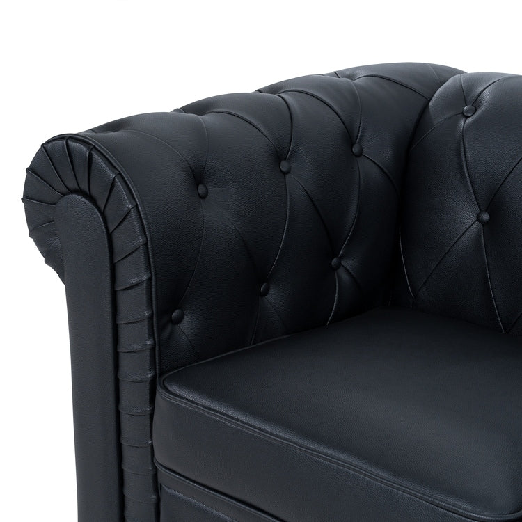Elegance Chesterfield Sofa, Luxurious Comfort for Cozy Living Rooms, Mid-Century Modern couch, Elegance, 3-Seater Sofa
