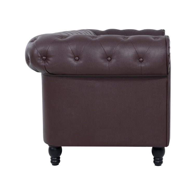 Elegance Chesterfield Sofa, Luxurious Comfort for Cozy Living Rooms, Mid-Century Modern couch, Elegance, 3-Seater Sofa