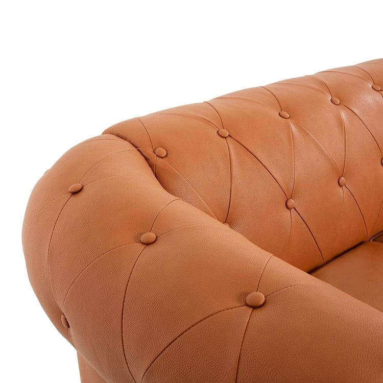 Elegance Chesterfield Sofa, Luxurious Comfort for Cozy Living Rooms, Mid-Century Modern couch, Elegance, 3-Seater Sofa