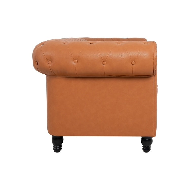Elegance Chesterfield Sofa, Luxurious Comfort for Cozy Living Rooms, Mid-Century Modern couch, Elegance, 3-Seater Sofa