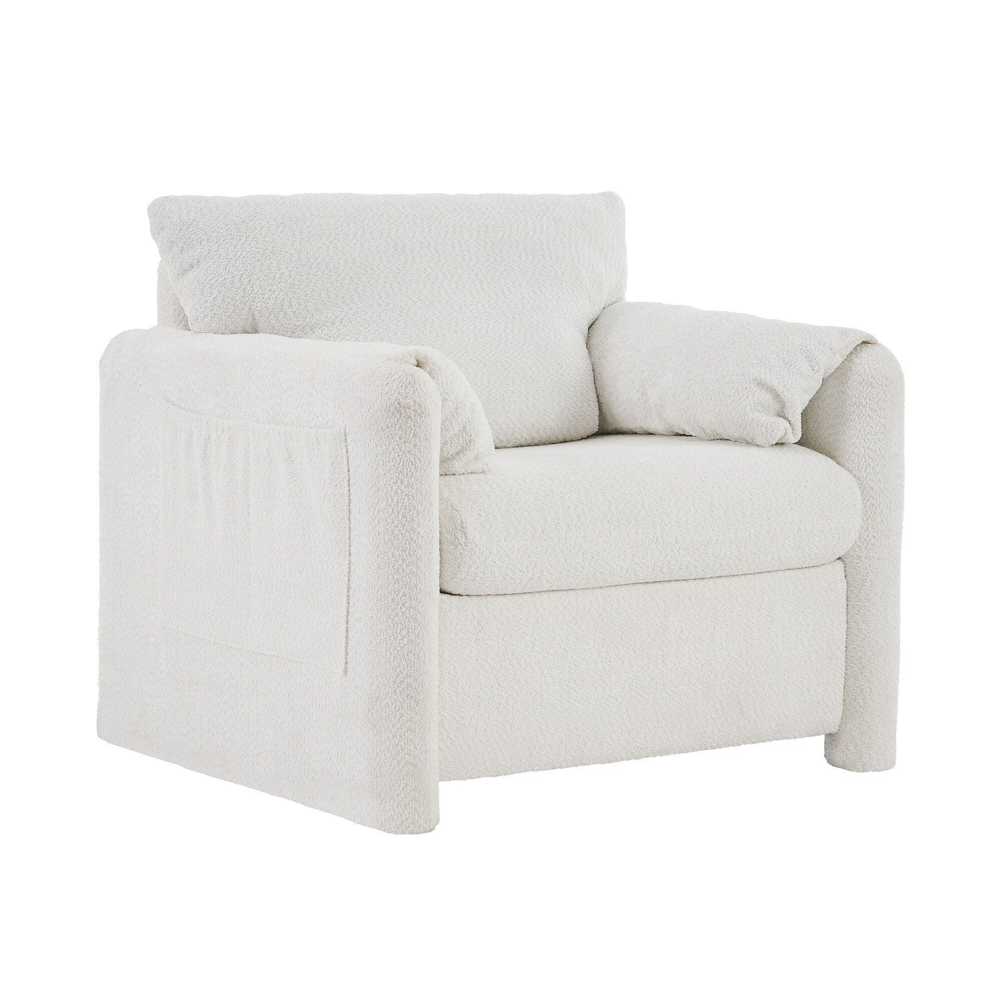 GDFStudio - Chloe Comfy Chenille Sofa Couch - Modern Upholstered Sofa Set