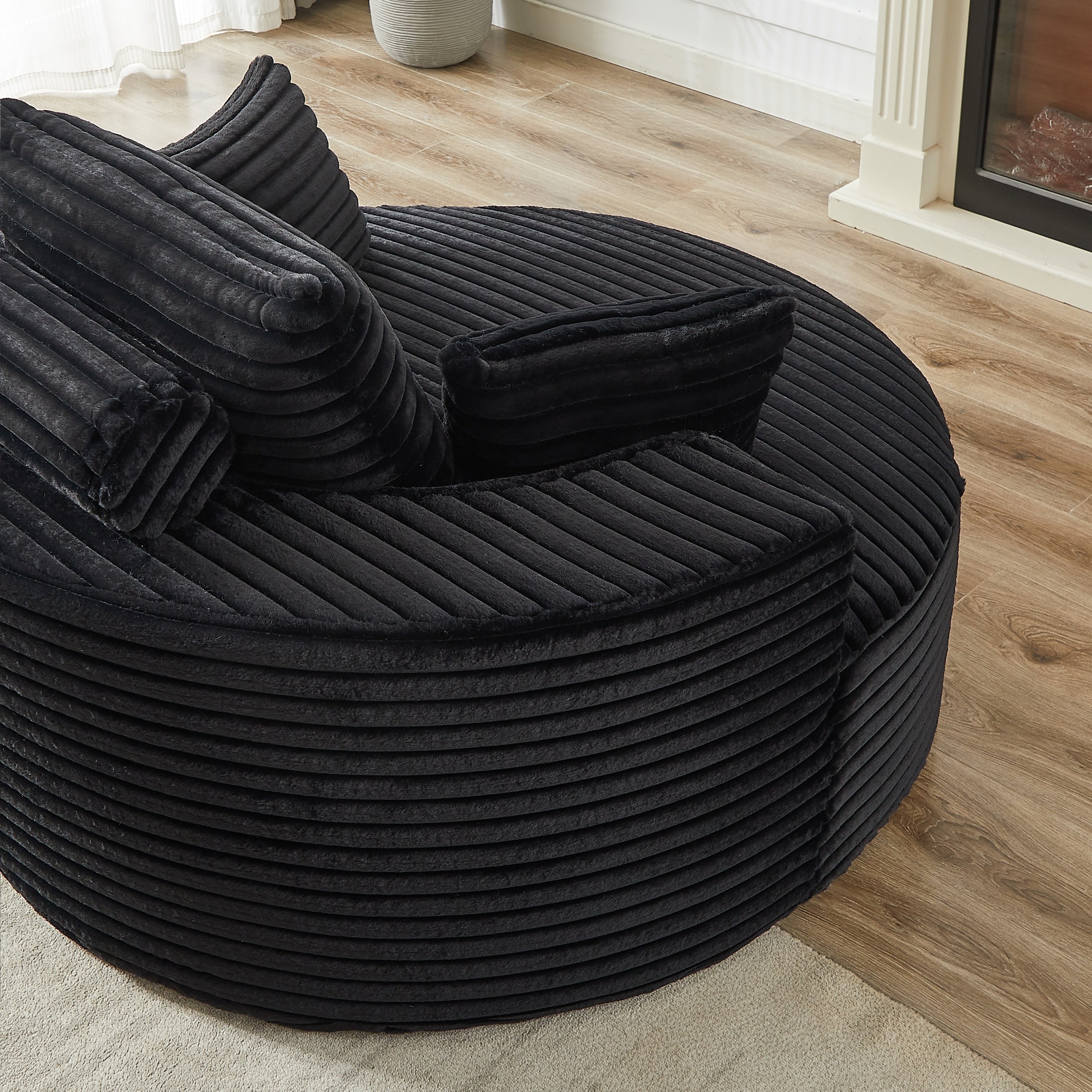 GDFStudio - Emberwood Corduroy Single Sofa Cloud Recliner