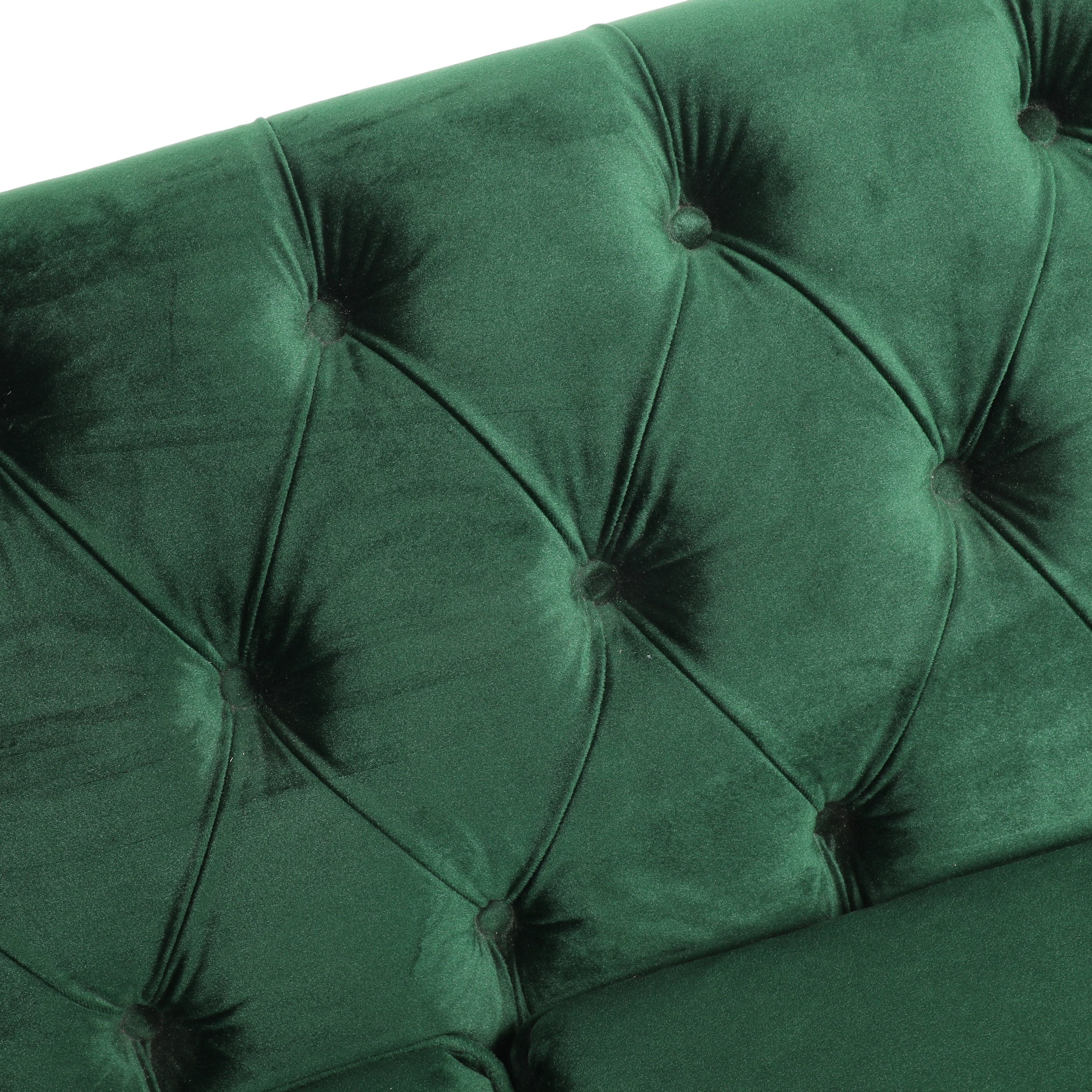 Knouff Tufted Velvet 3-seater Sofa by Christopher Knight Home