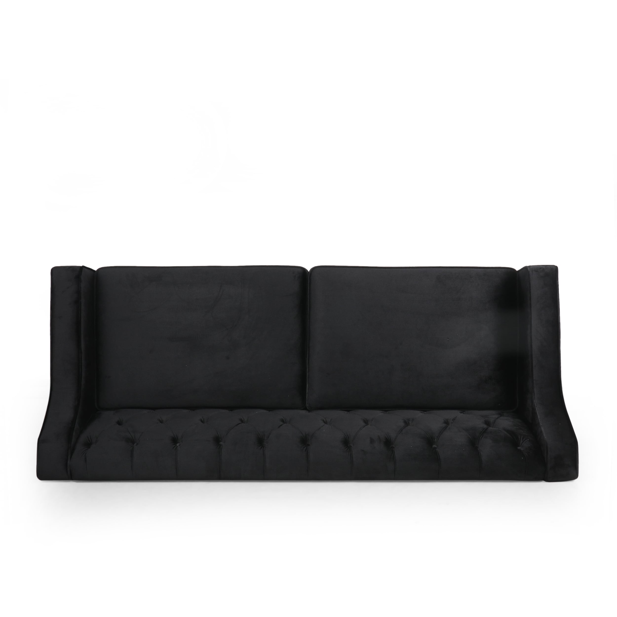 Knouff Tufted Velvet 3-seater Sofa by Christopher Knight Home