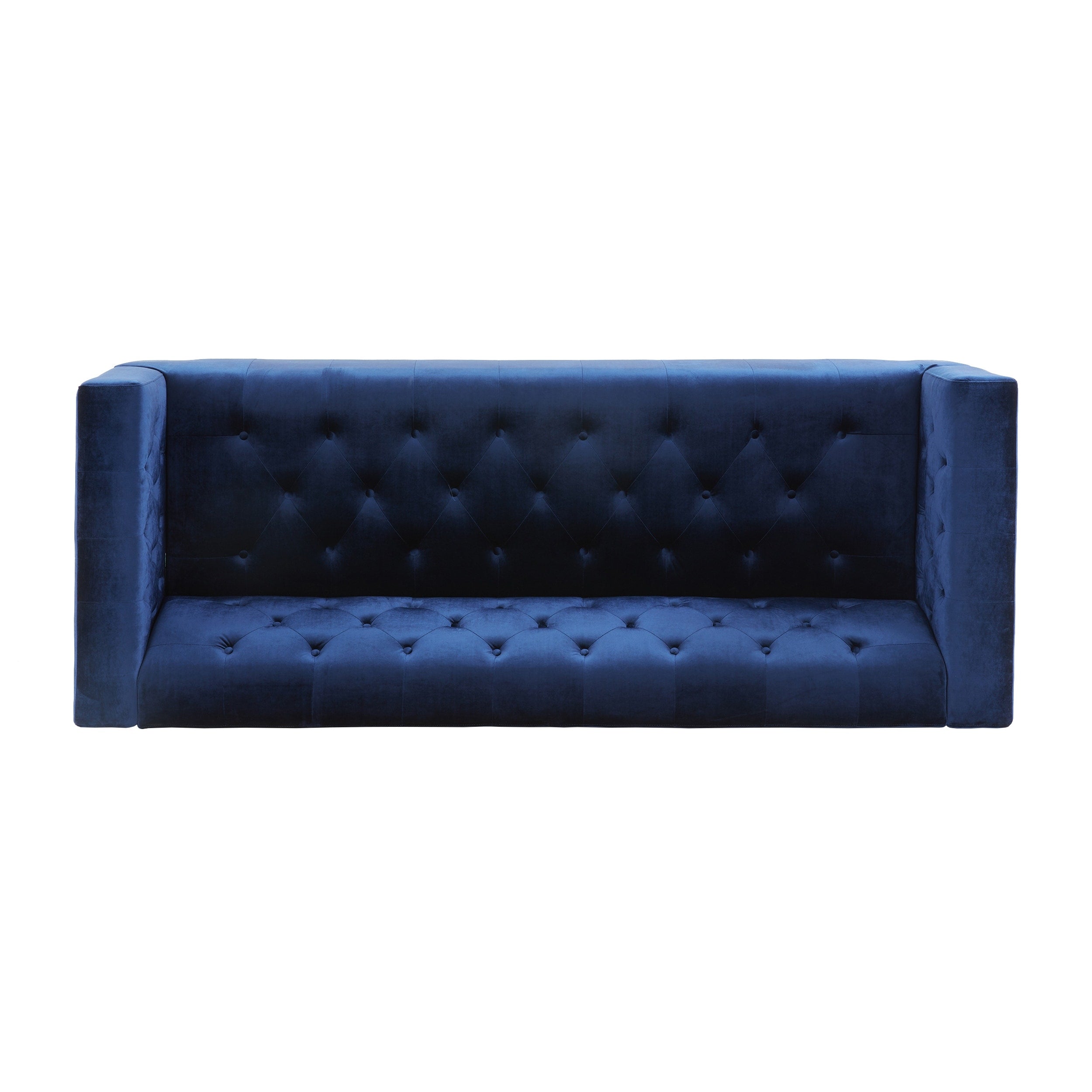 Loomis Contemporary Velvet 3-Seater Sofa by Christopher Knight Home