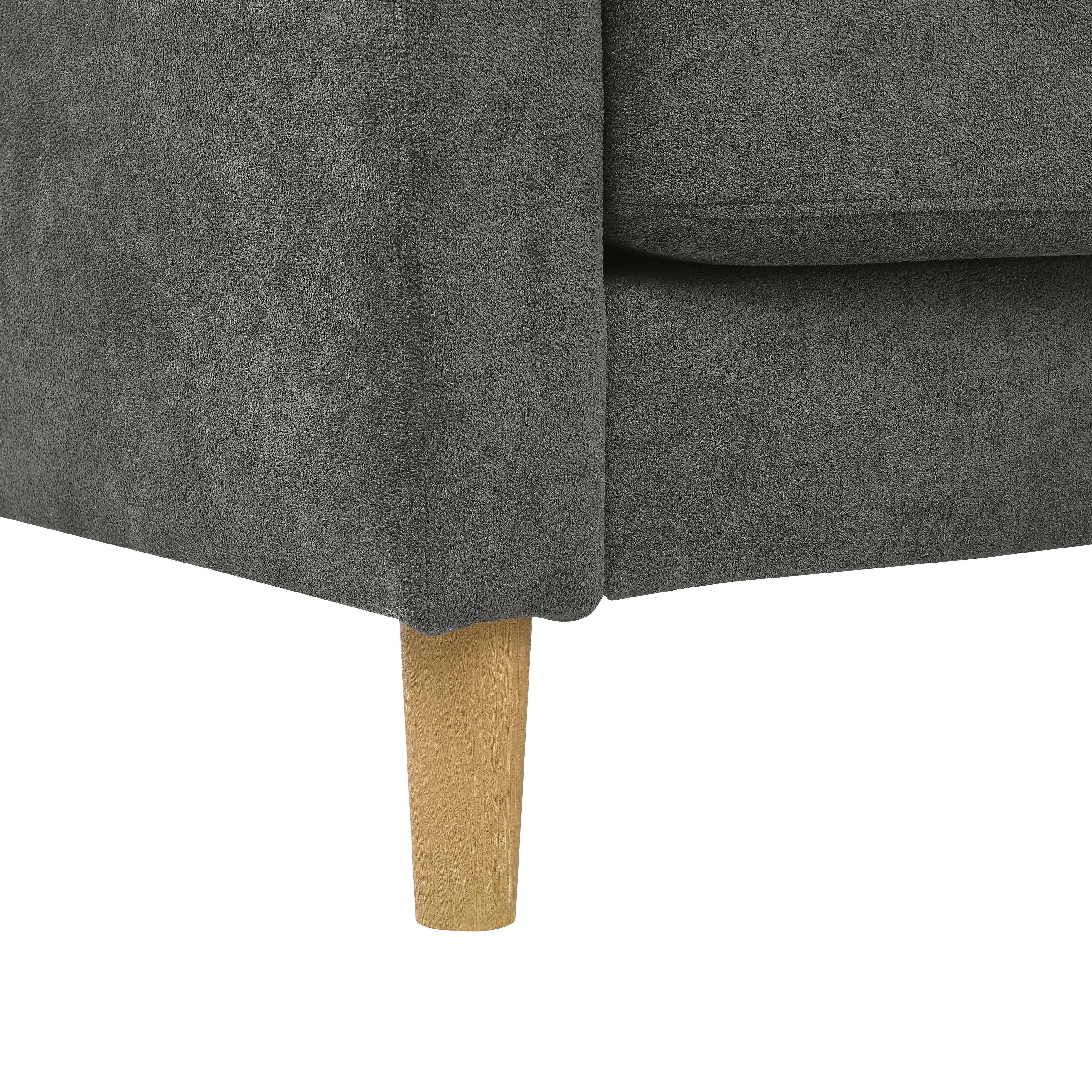 Minimalist Upholstered Sofa - 2 Seats - 30.5 D x 66 W x 35 H