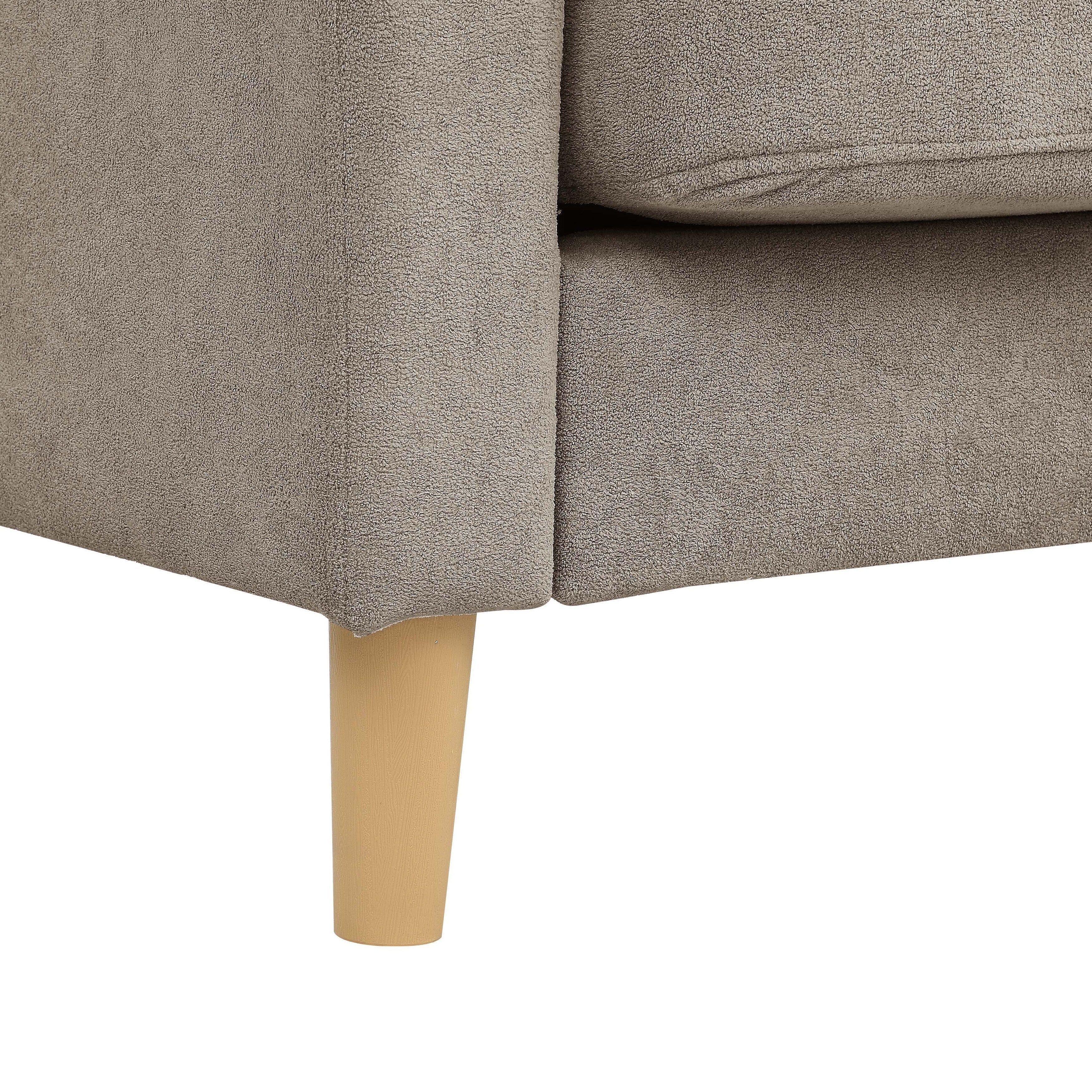 Minimalist Upholstered Sofa - 2 Seats - 30.5 D x 66 W x 35 H