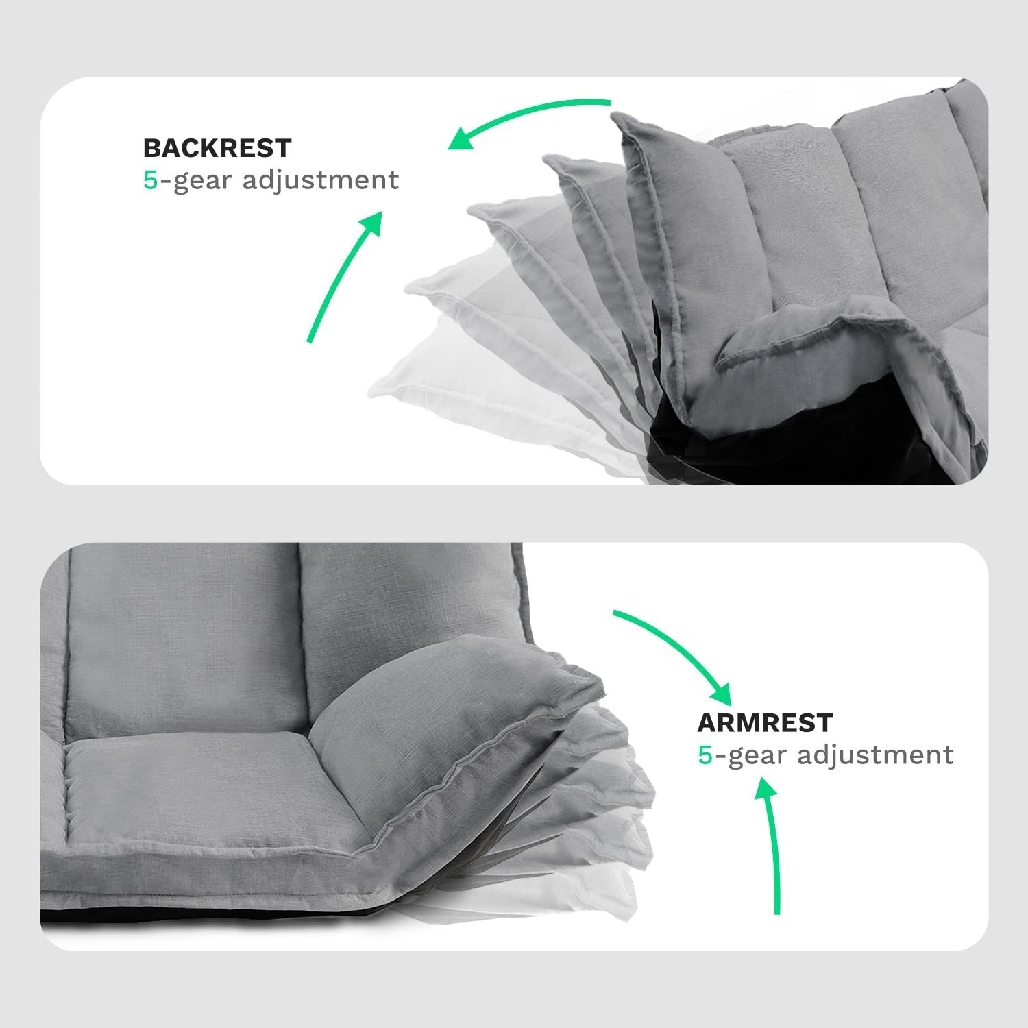 Modern Lazy Sofa Cute Futons Sets Comfortable Adjustable Sofa Bed