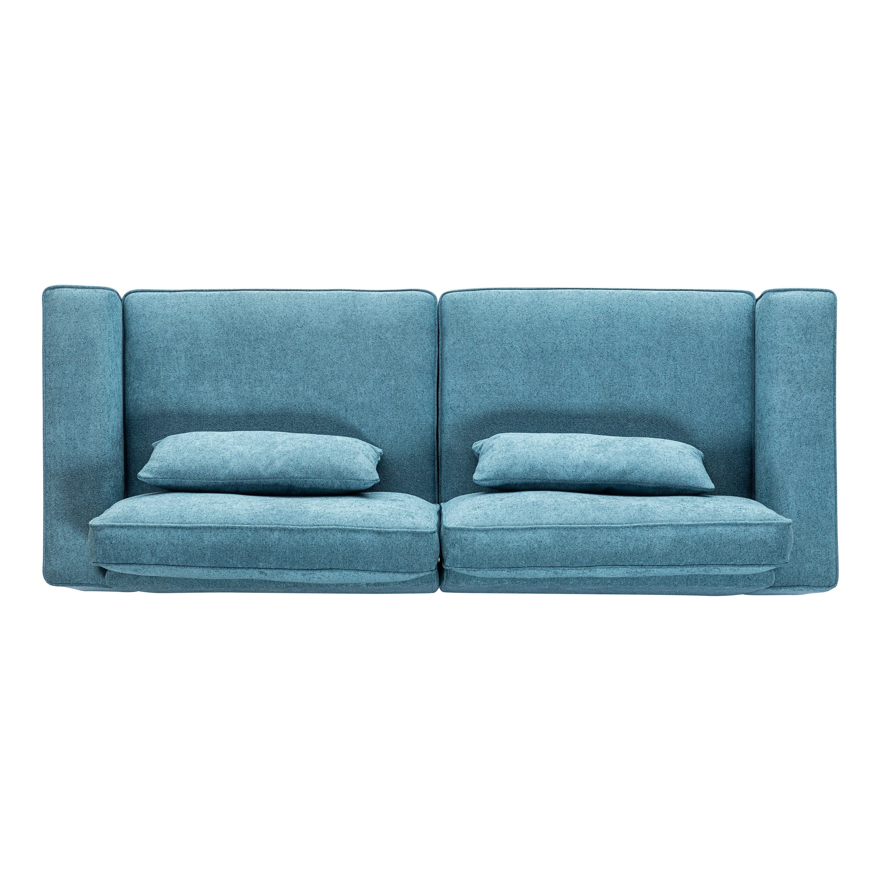 Montague Cozy Duo Upholstered 3-Seat Loveseat Sofa by Christopher Knight Home