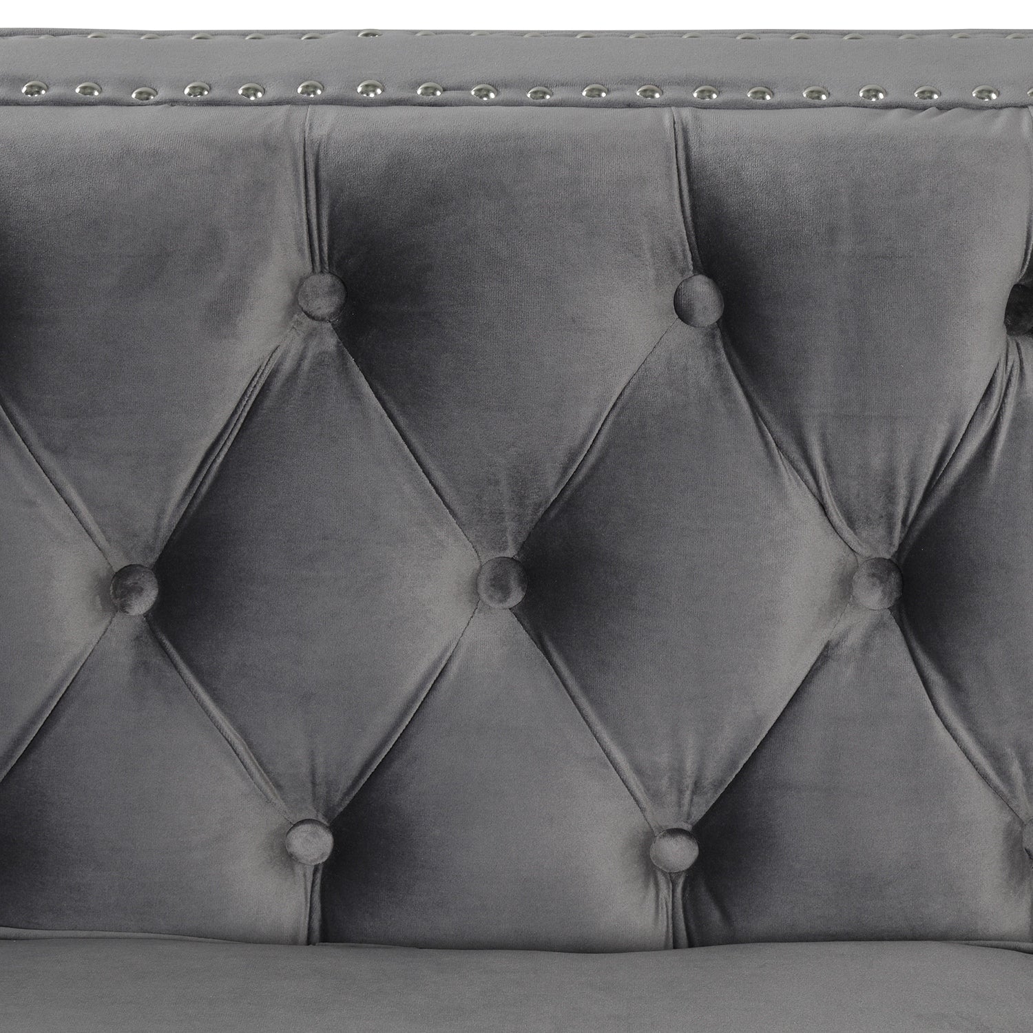Morden Fort Deep Dutch Velvet Modern Sofa